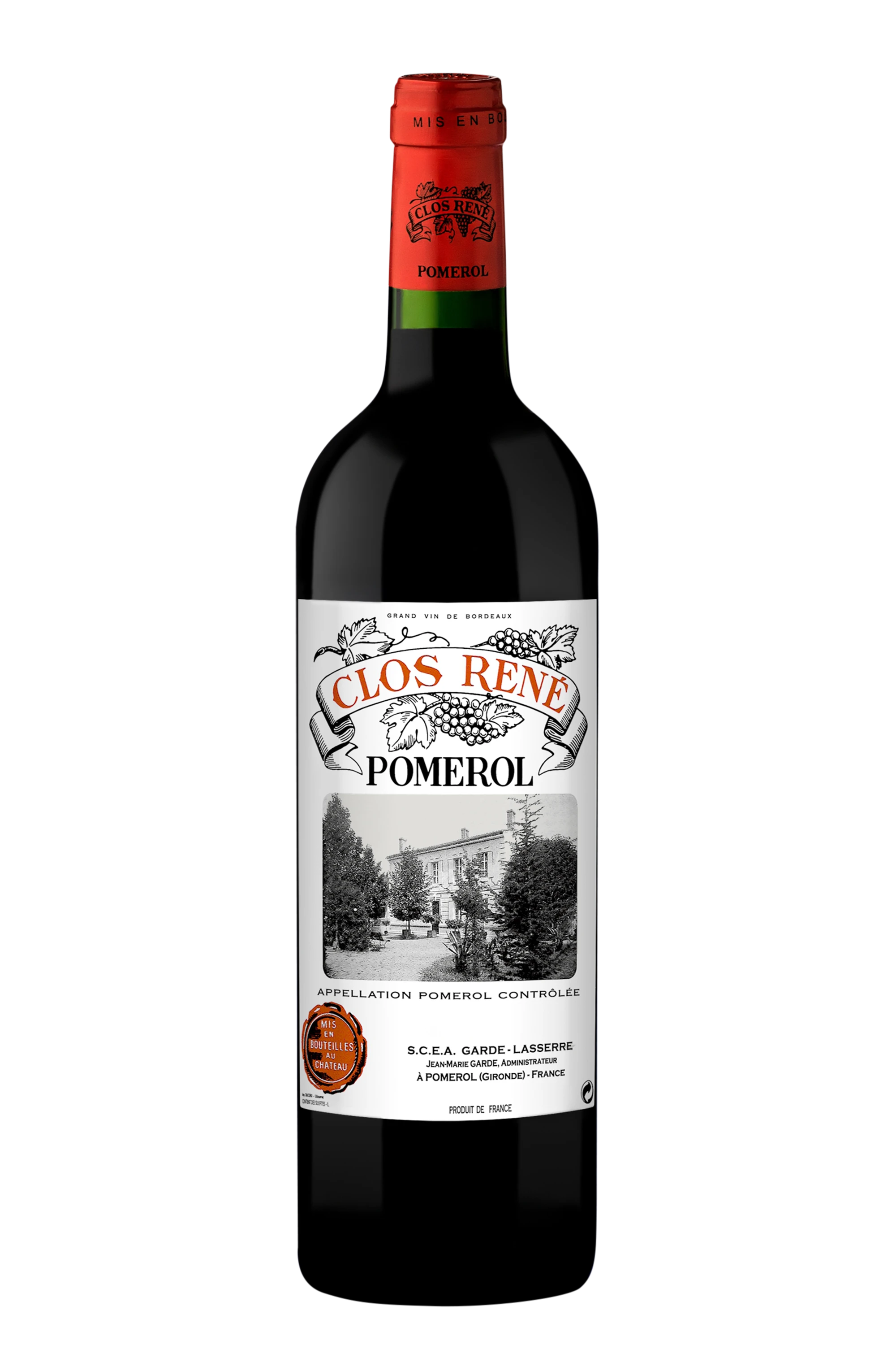 Clos René - Pomerol Rouge 2024, 75cl