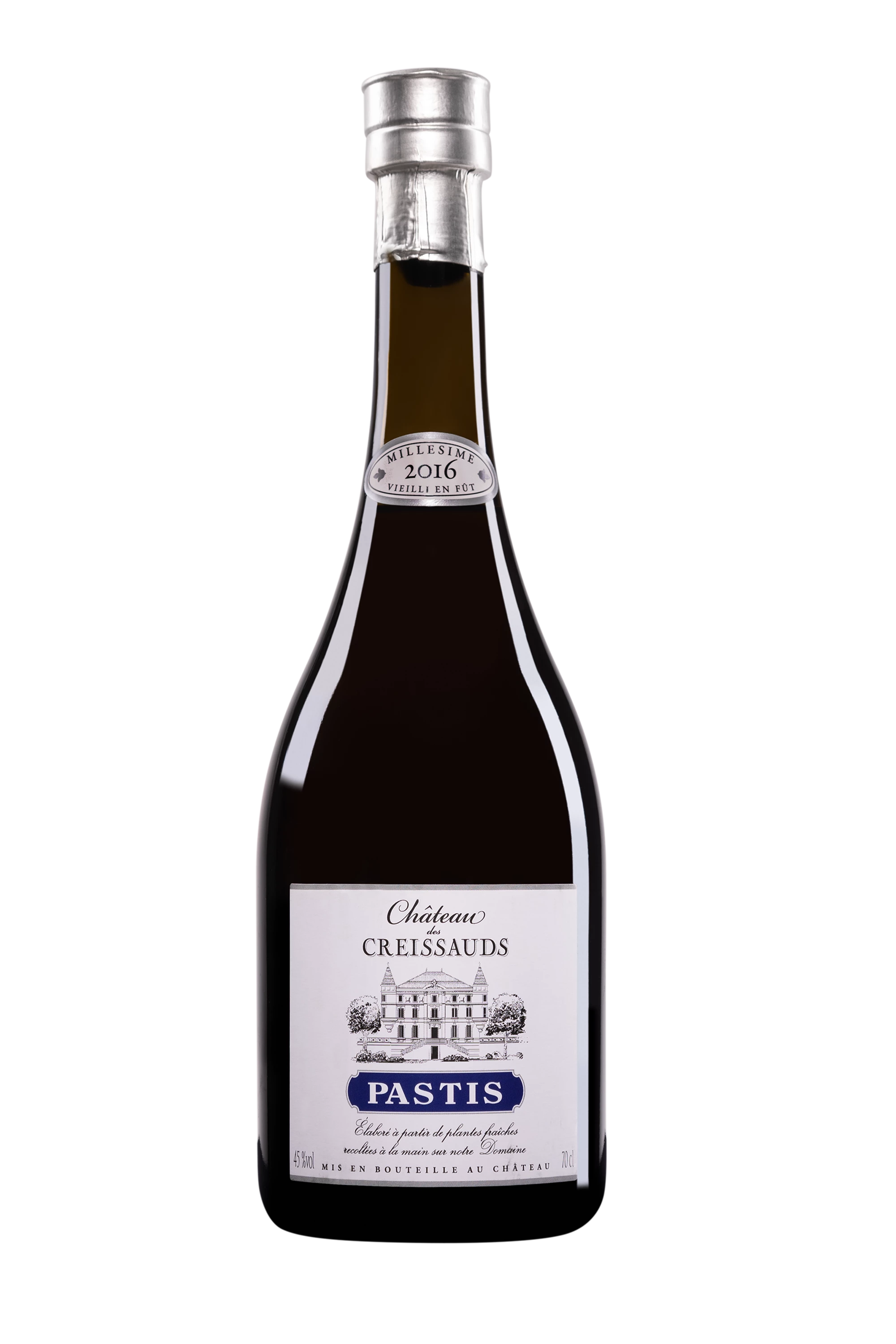 Château des Creissauds - Pastis "Millésimé" 2016 45° Giftbox, 70cl