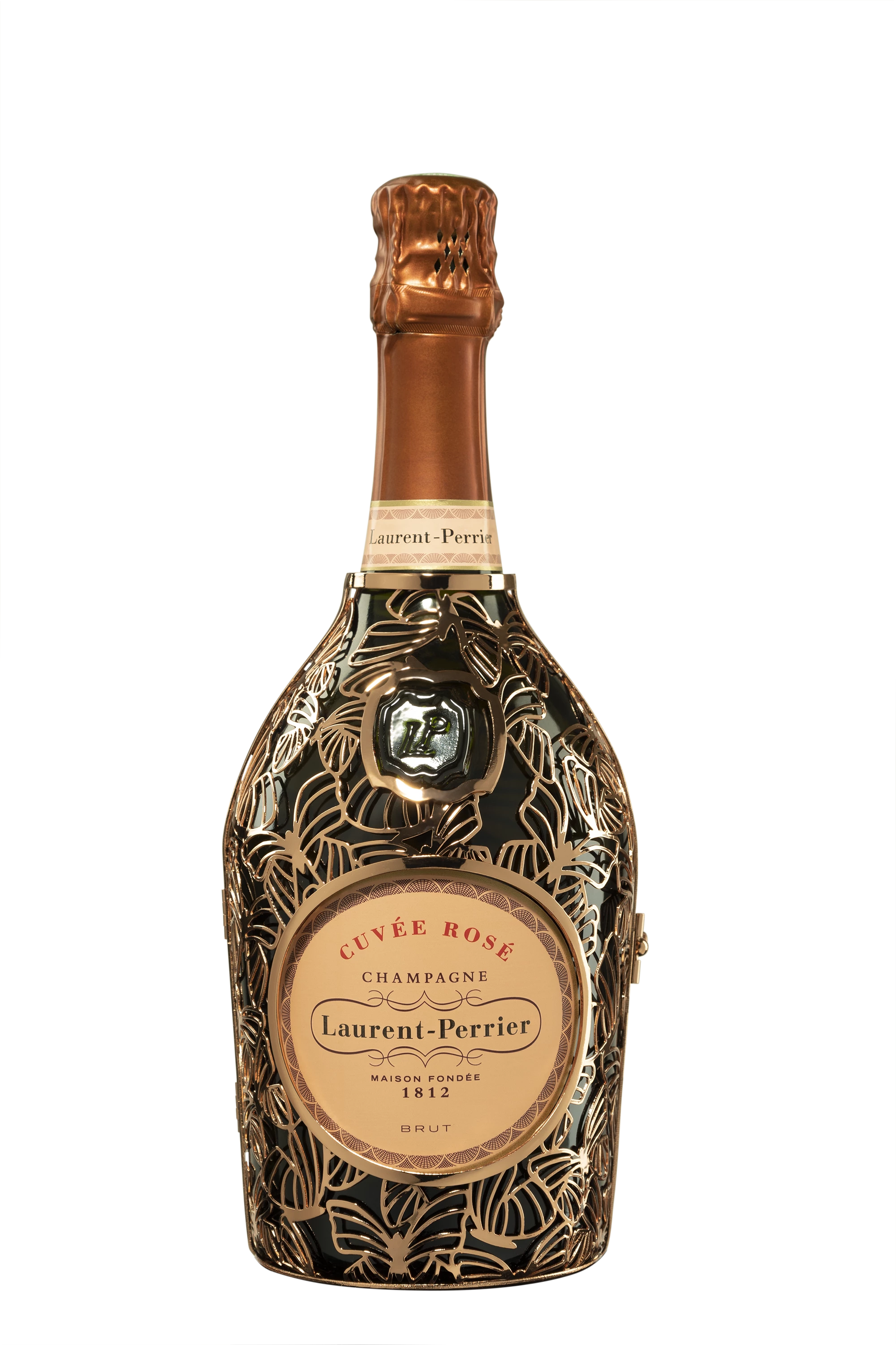 Maison Laurent Perrier - Champagne Brut "Cuvée Rosé" Rosé NV 12° Metal box Robe Papillon, 75cl