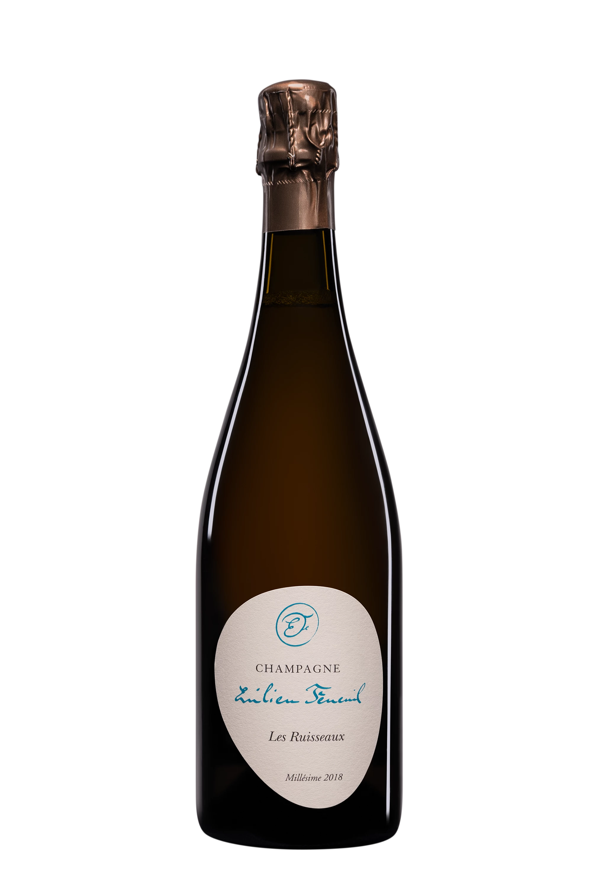 Domaine Emilien Feneuil - Champagne Brut Nature 1er Cru Blanc de Noirs "Les Ruisseaux" Blanc 2018, 75cl