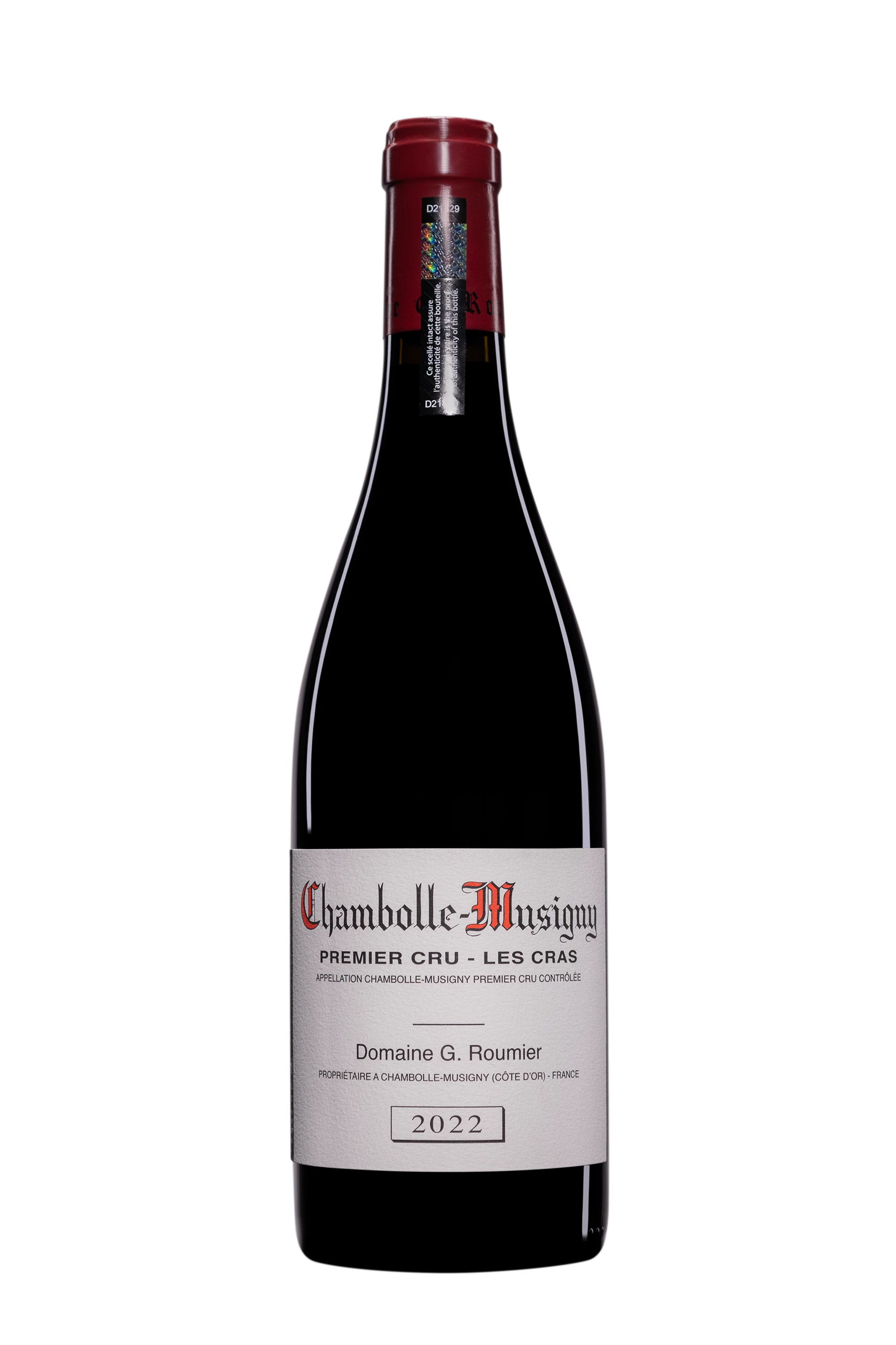 Domaine Georges Roumier - Chambolle-Musigny 1er Cru "Les Cras" Rouge 2022, 75cl