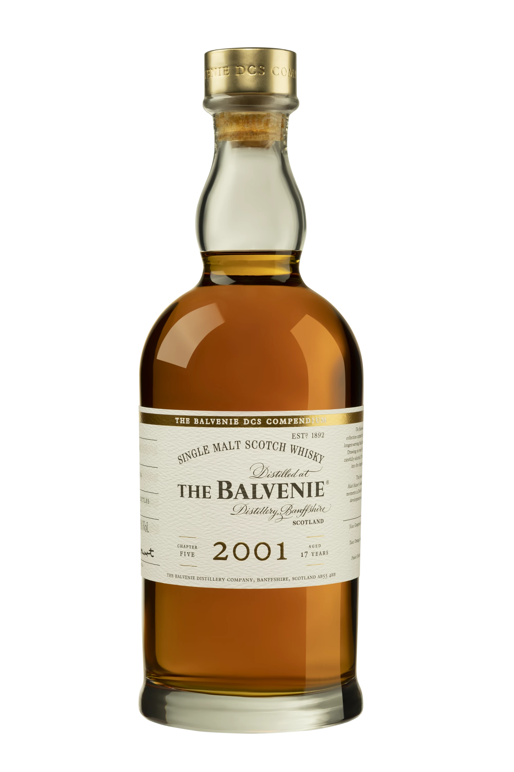 The Balvenie - Single Malt Scotch Whisky "DCS Compendium - 17 Ans" 2001 63.5° Giftbox, 70cl