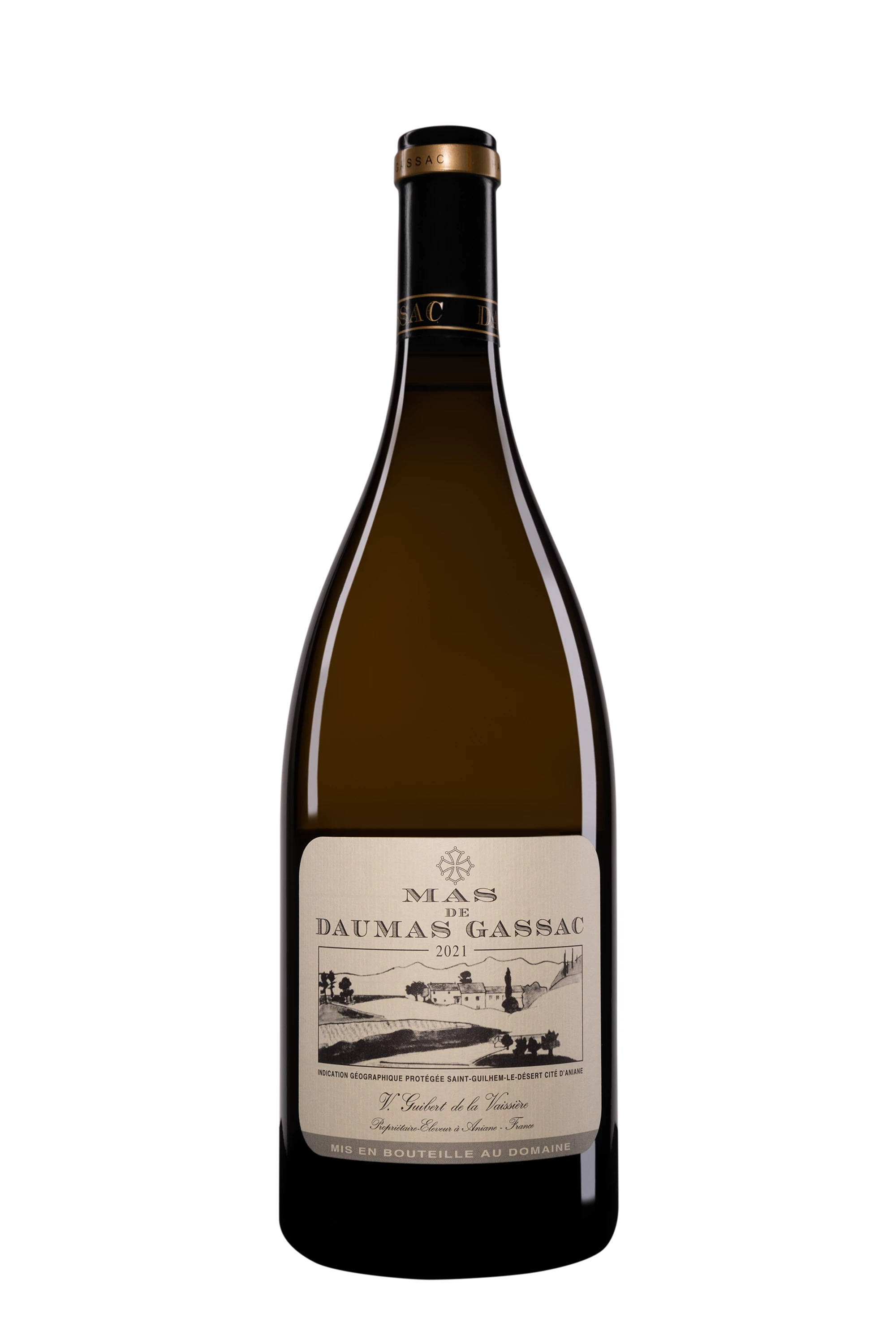 Mas Daumas Gassac - Vin de Pays de Saint Guilhem-le-Désert – Cité d'Aniane Blanc 2021, 150cl