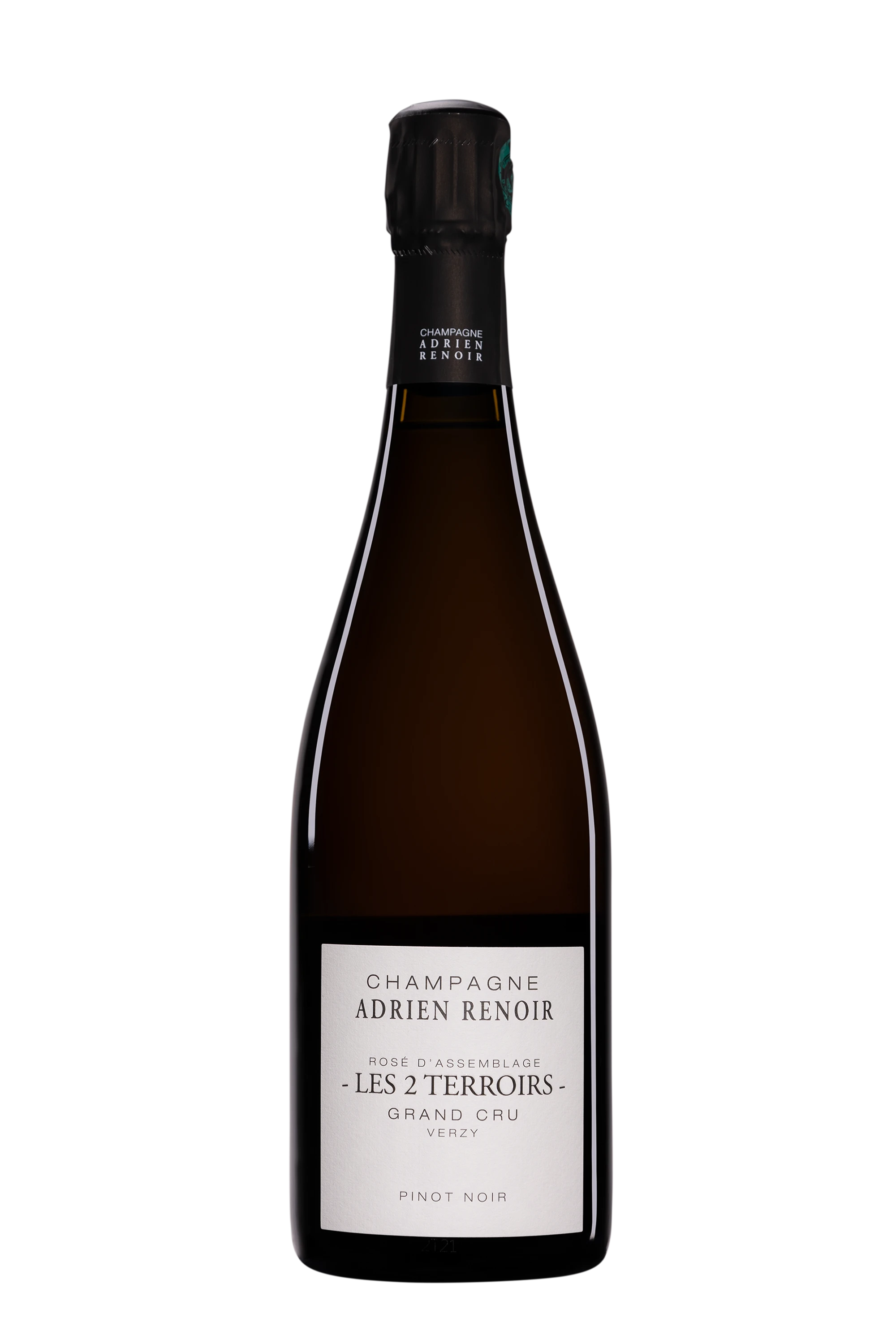 Domaine Adrien Renoir - Champagne Extra-Brut Grand Cru "Les 2 Terroirs" Rosé NV Dégorgement 06.2024 12.5°, 75cl