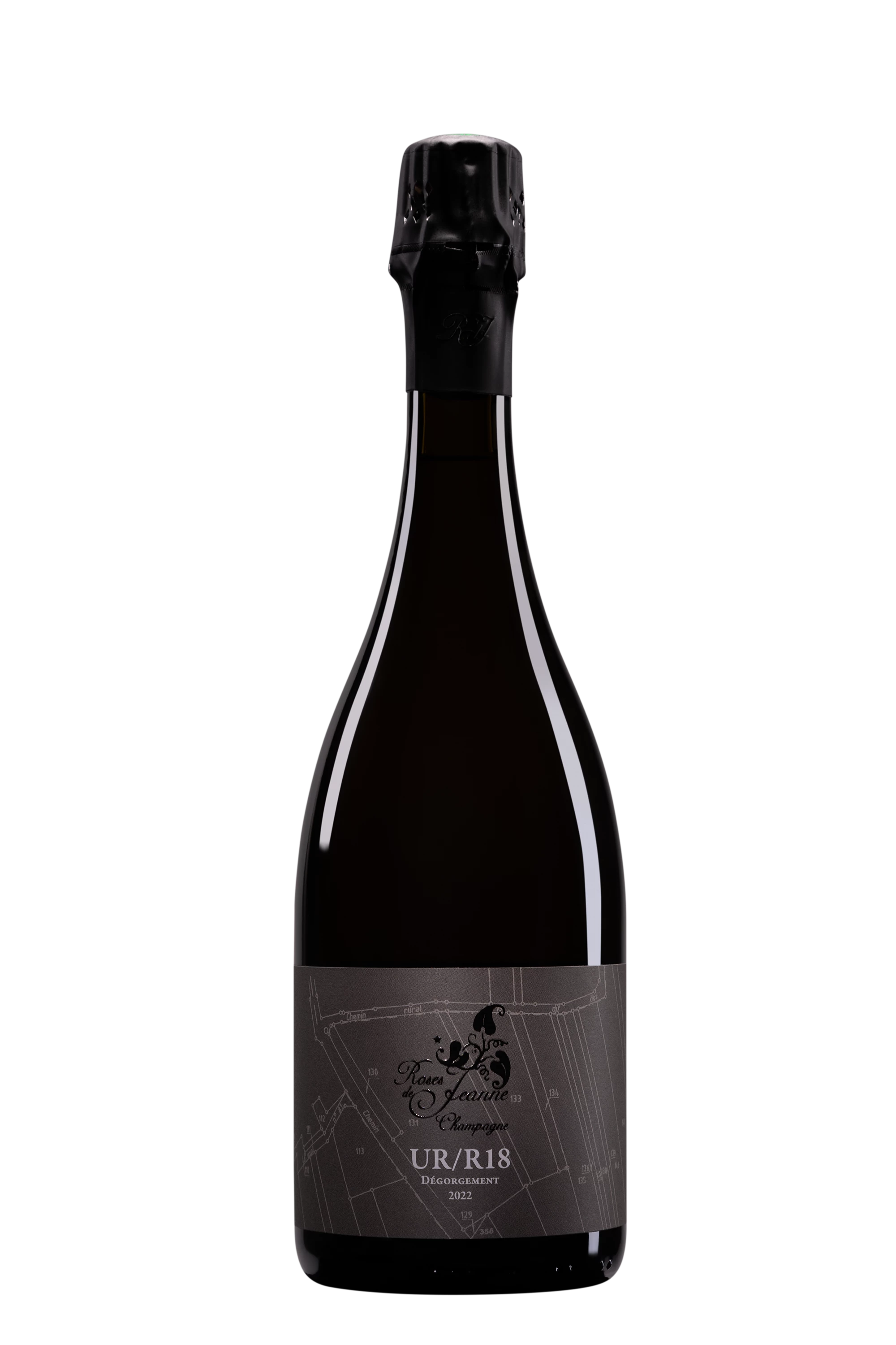 Domaine Roses de Jeanne - Champagne Brut Blanc de Noirs "Les Ursules" Blanc Vendange 2018 Dégorgement 2022 12.5° Silk paper, 75cl