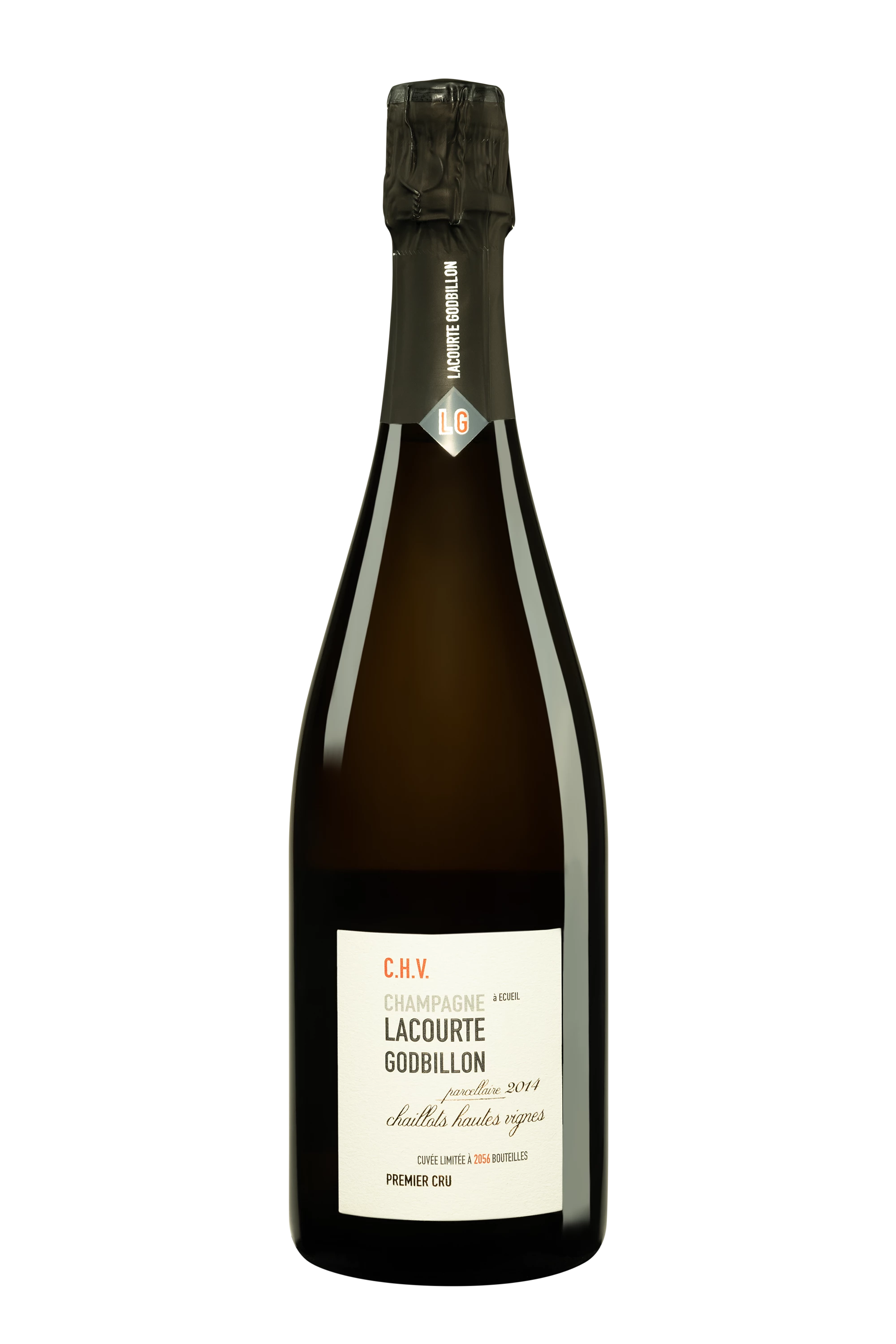 Domaine Lacourte-Godbillon - Champagne Extra-Brut 1er Cru Blanc de Blancs Millésimé "Chaillots - Hautes-Vignes" Blanc 2014 12°, 75cl