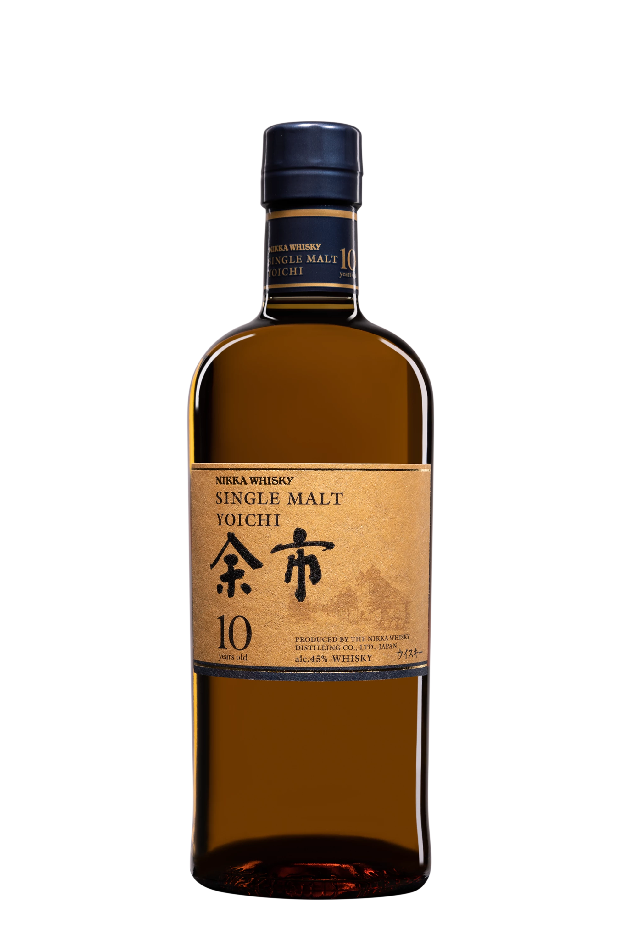 Yoichi - Single Malt Japanese Whisky "10 Ans" 45° Giftbox, 70cl