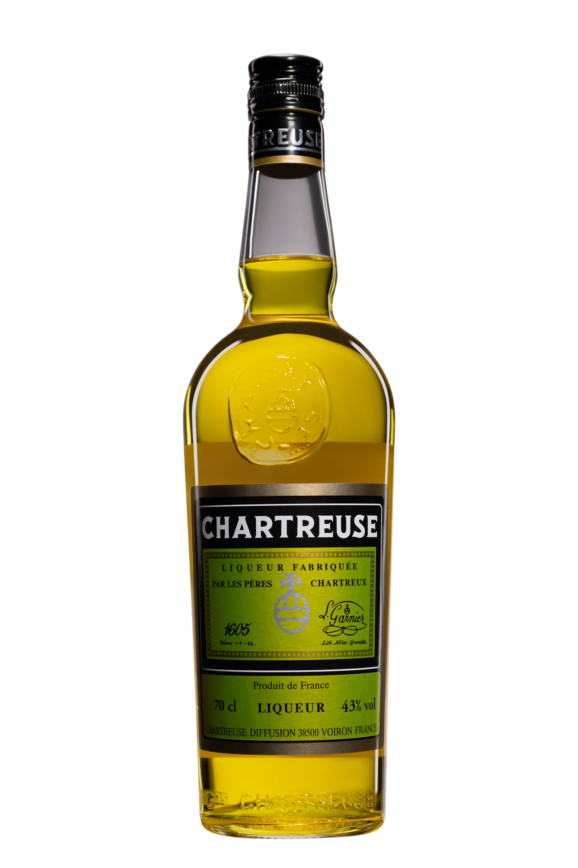Chartreuse - Liqueur "Santa Tecla - Release 2019" Jaune 43°, 70cl