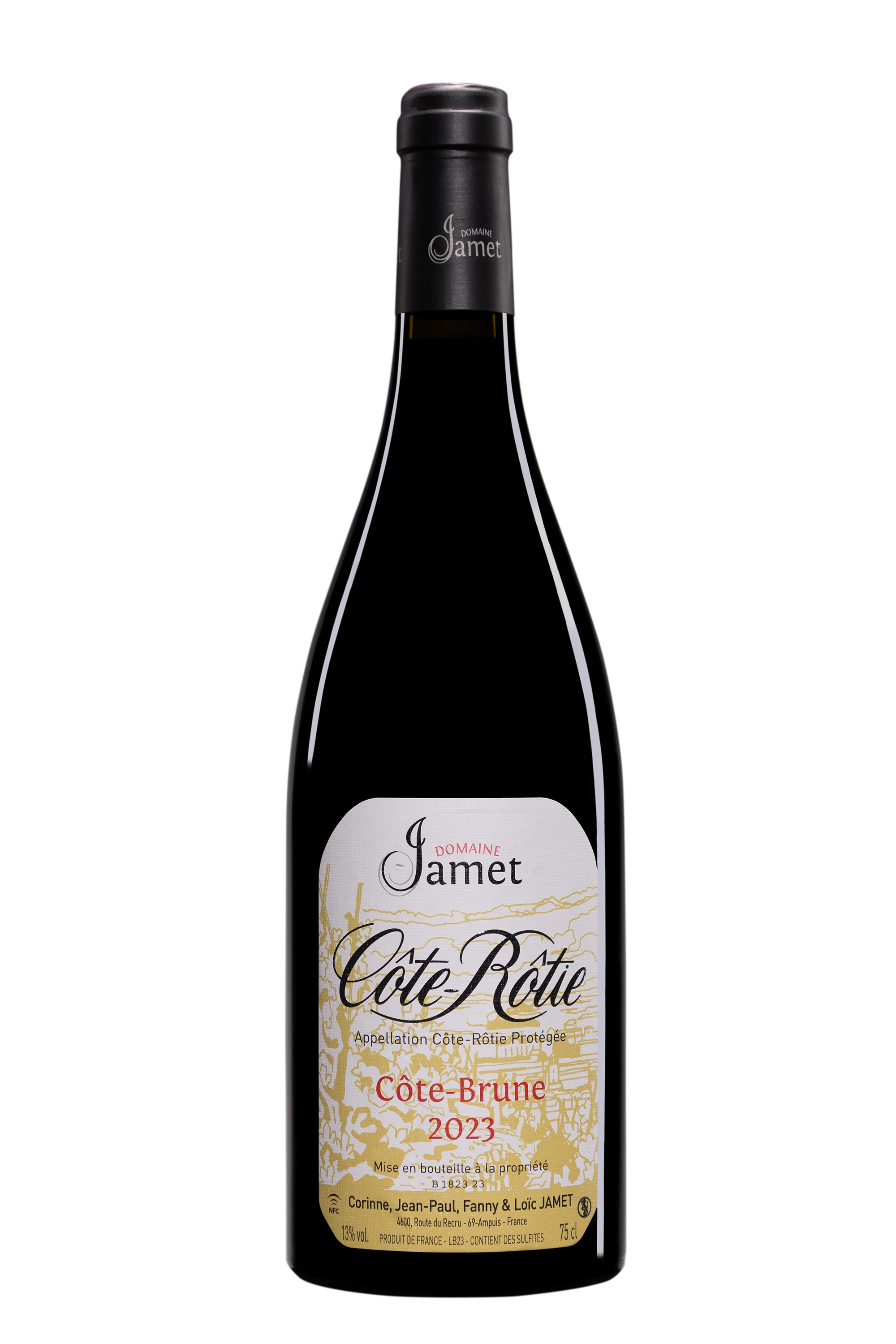 Domaine Jamet - Côte-Rotie "Côte Brune" Rouge 2023 13°, 75cl