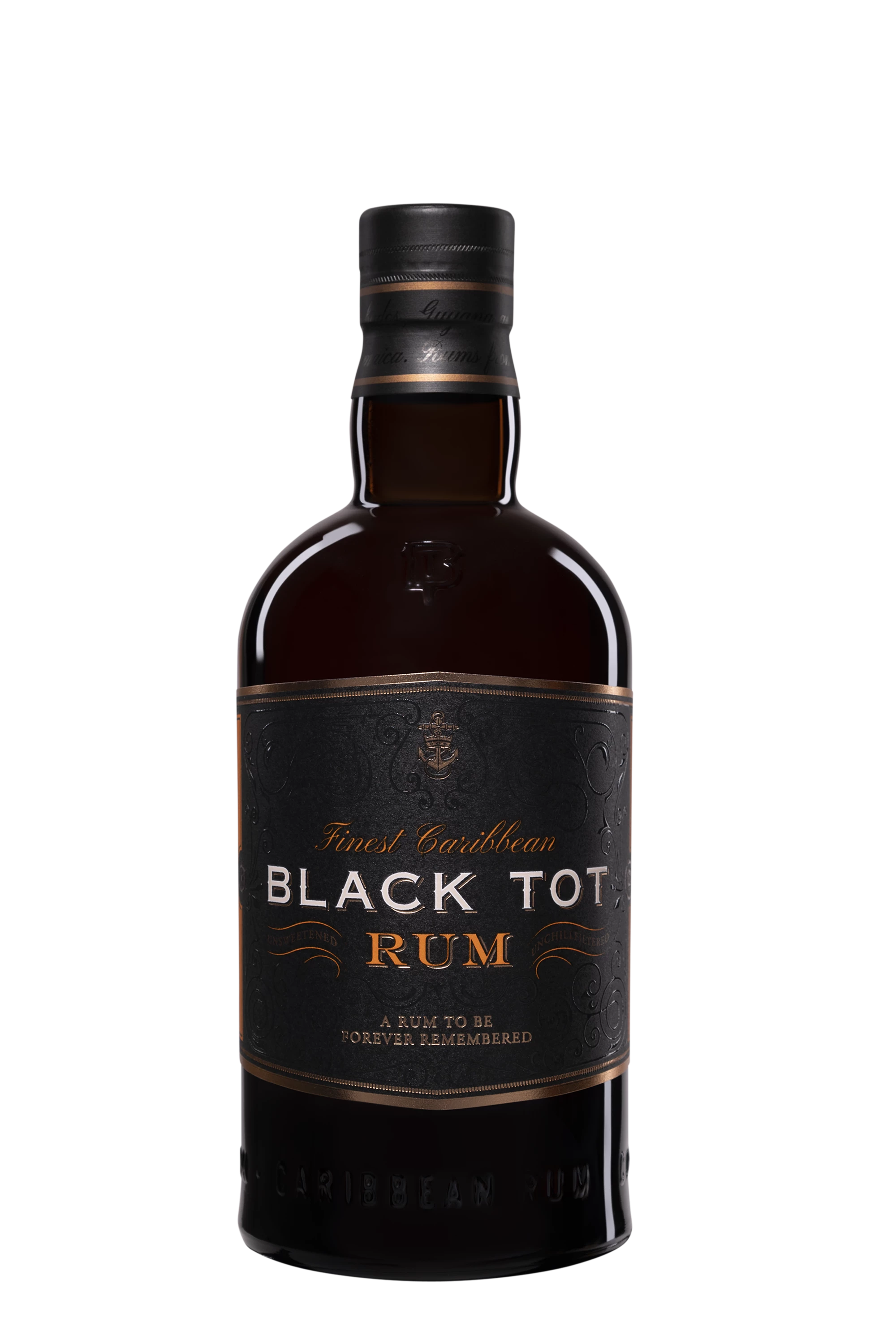 Elixir Distiller - Molasses Rhum "Black Tot - Finest Caribbean" Brun 46.2° Giftbox, 70cl