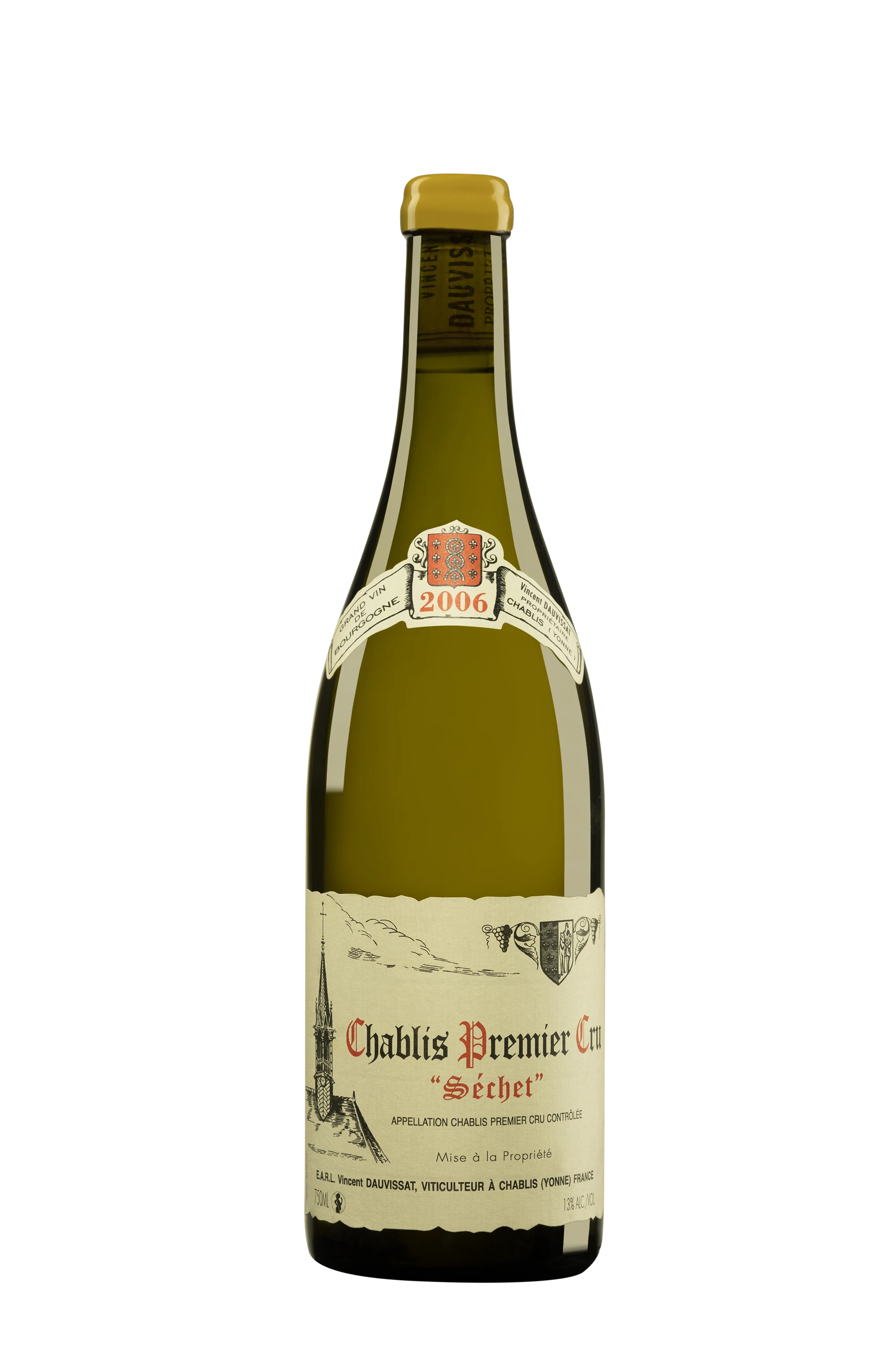Domaine Vincent Dauvissat - Chablis 1er Cru "Sechets" Blanc 2006, 75cl
