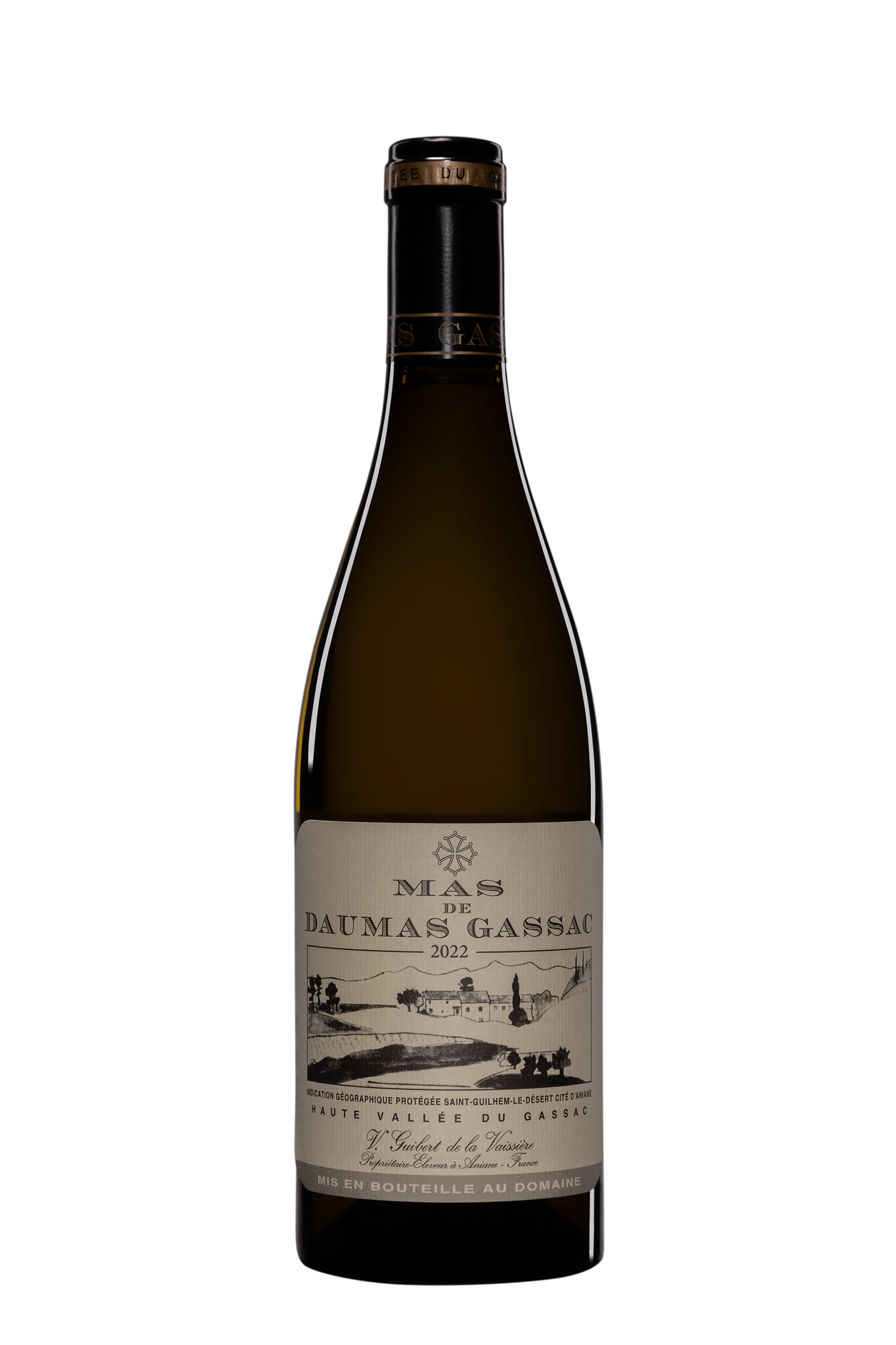 Mas Daumas Gassac - Vin de Pays de Saint Guilhem-le-Désert – Cité d'Aniane Blanc 2022, 75cl