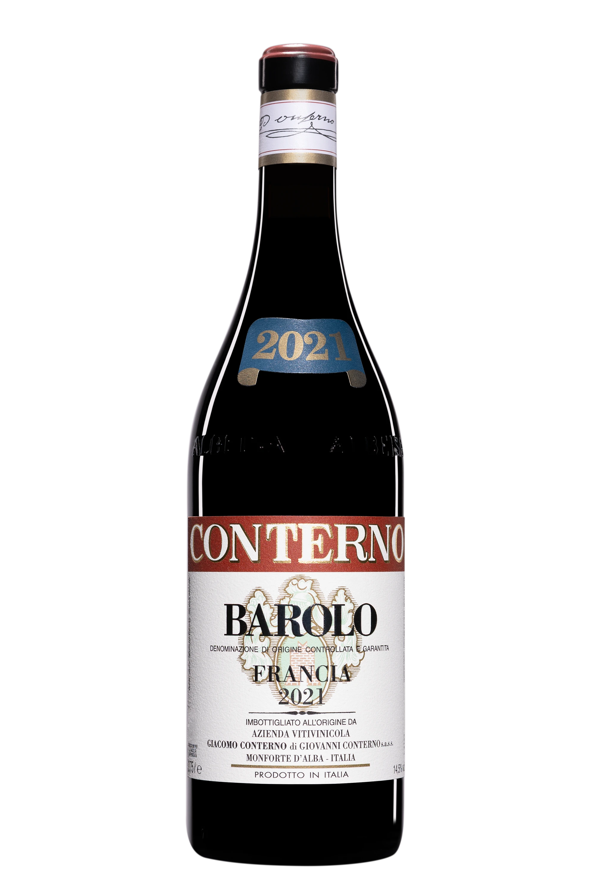 Azienda Vitivinicola Giacomo Conterno di Giovanni - Barolo "Francia" Rouge 2021 14.5°, 75cl