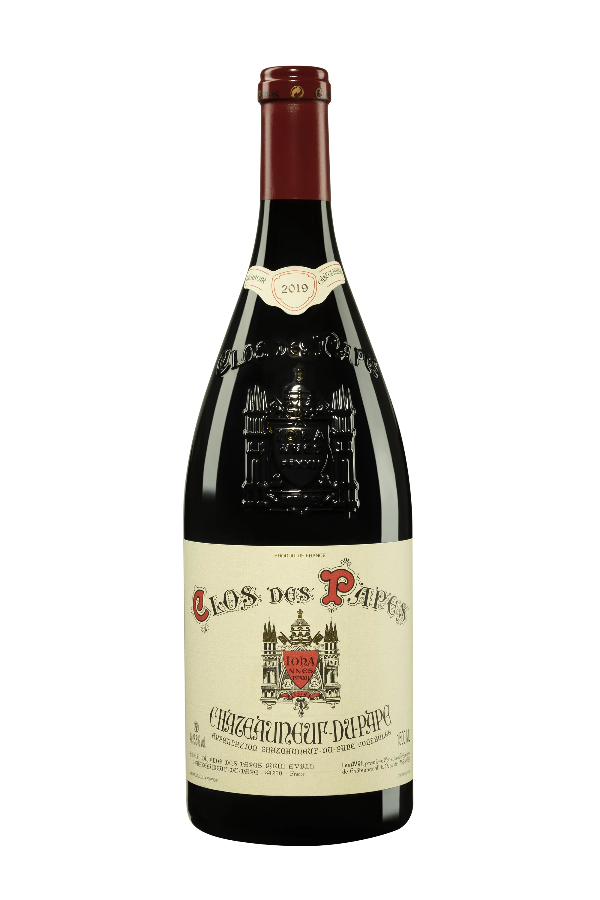 Clos des Papes - Châteauneuf-du-Pape Rouge 2019, 150cl