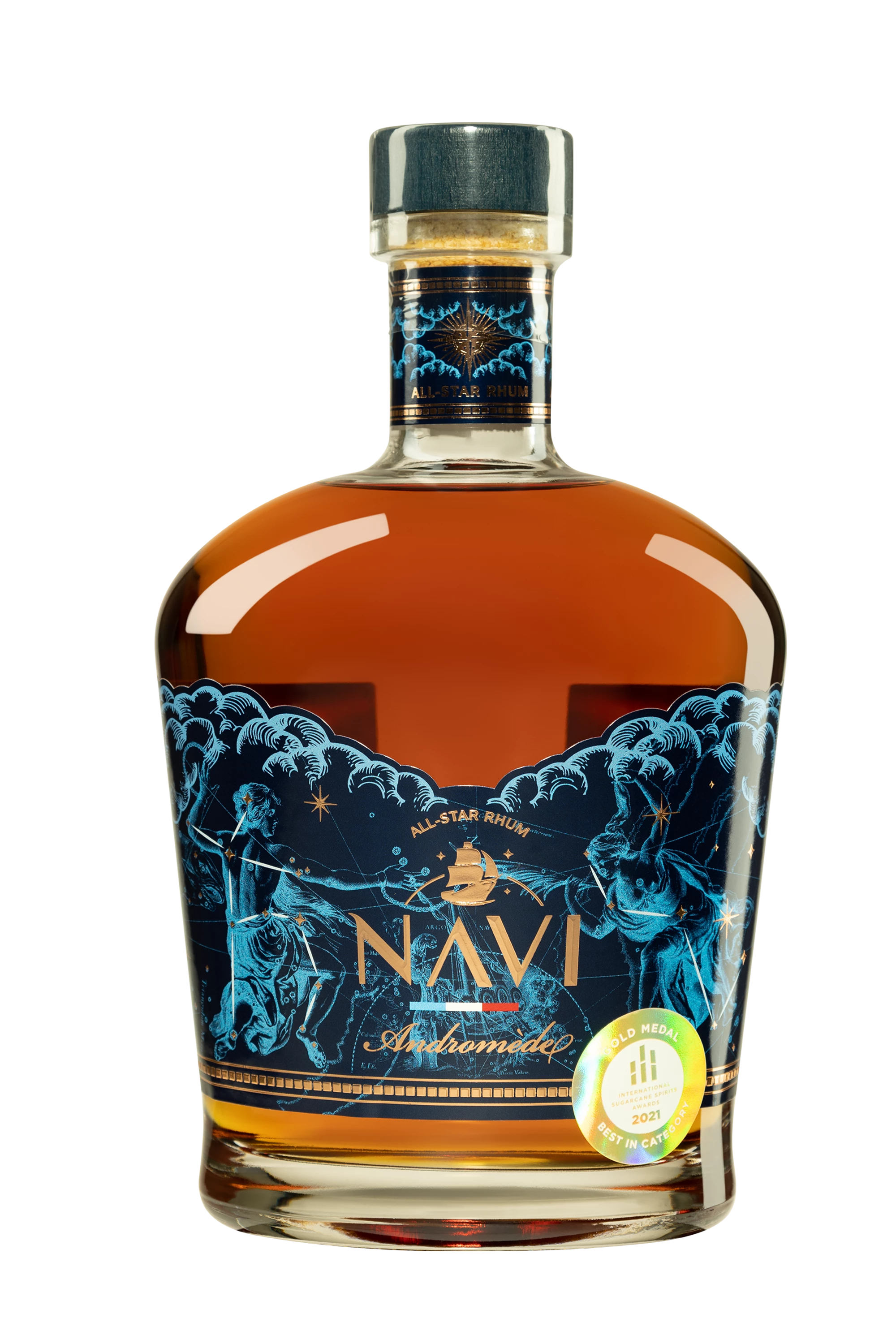 Navi - Molasses Rhum "Andromède" Brun 41.8°, 70cl