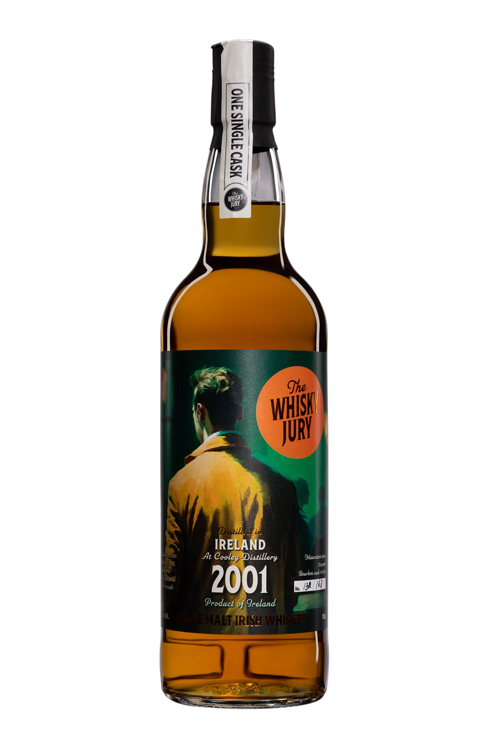 The Whisky Jury - Single Malt Irish Wisky "24 Ans Cooley" 2001 51.5°, 70cl