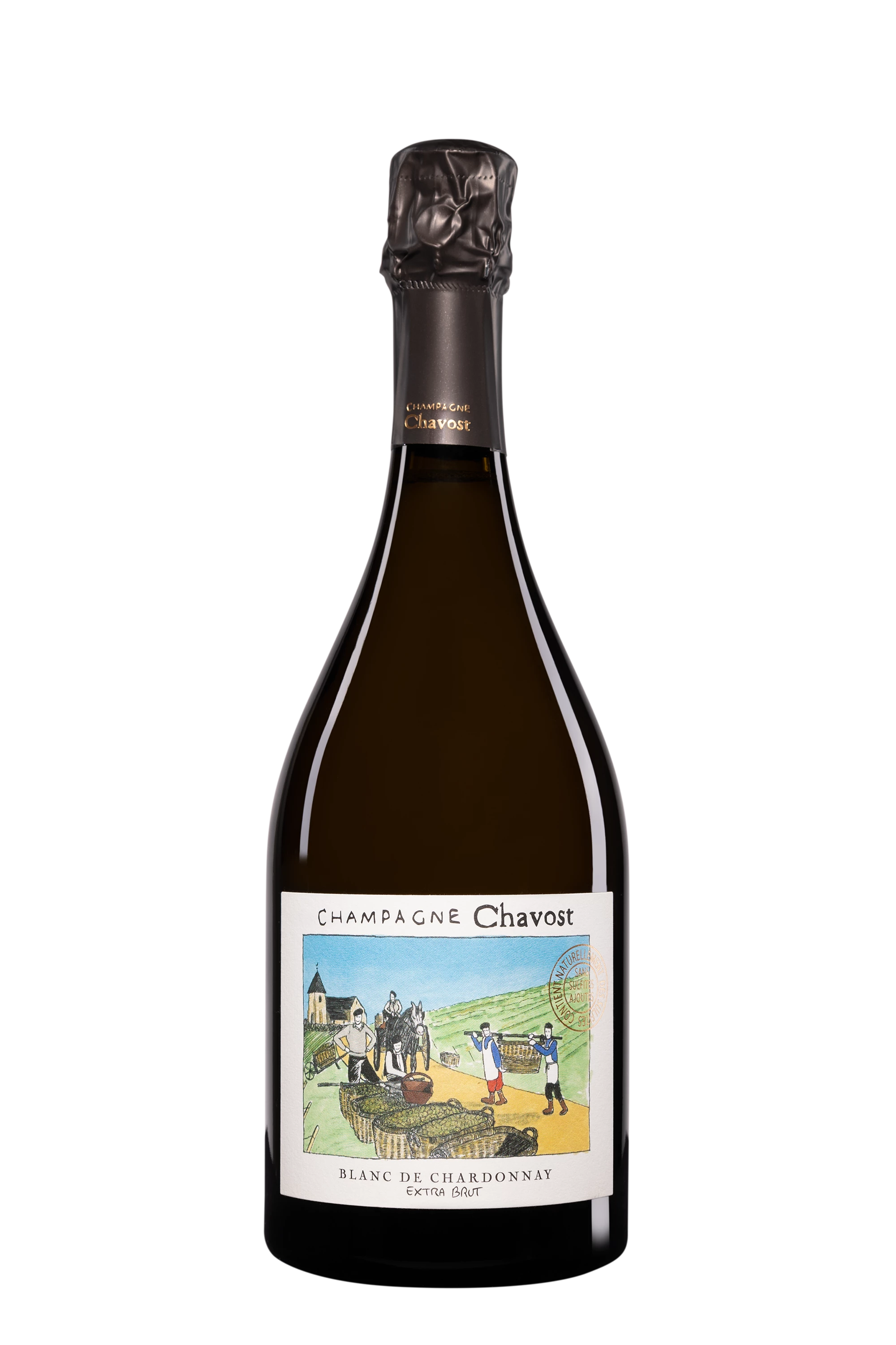 Domaine Chavost - Champagne Extra-Brut Blanc de Blancs "Blanc de Chardonnay" Blanc NV Dégorgement 04.2022 12.5°, 75cl