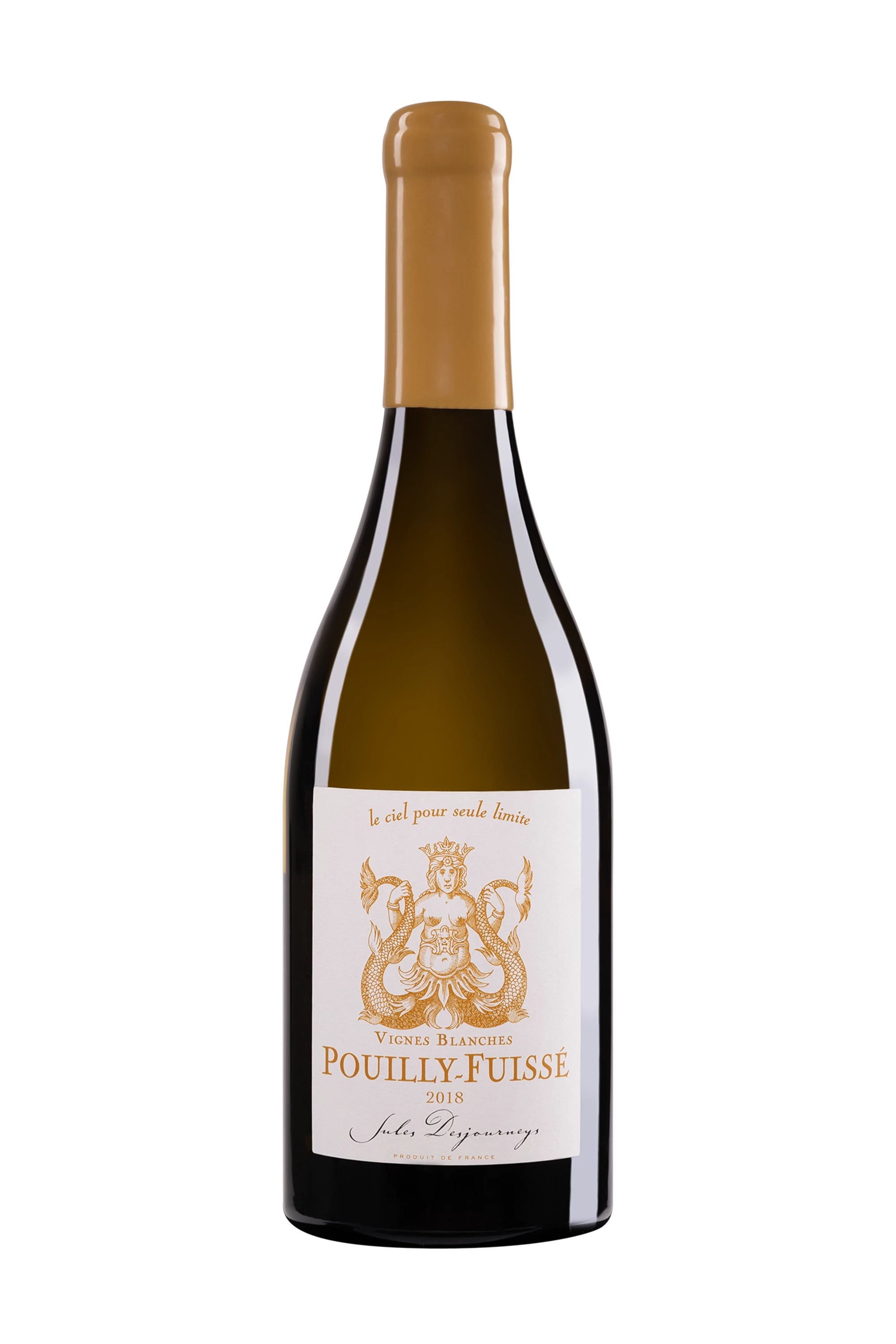 Domaine Jules Desjourneys - Pouilly-Fuissé "Les Vignes Blanches" Blanc 2018, 75cl