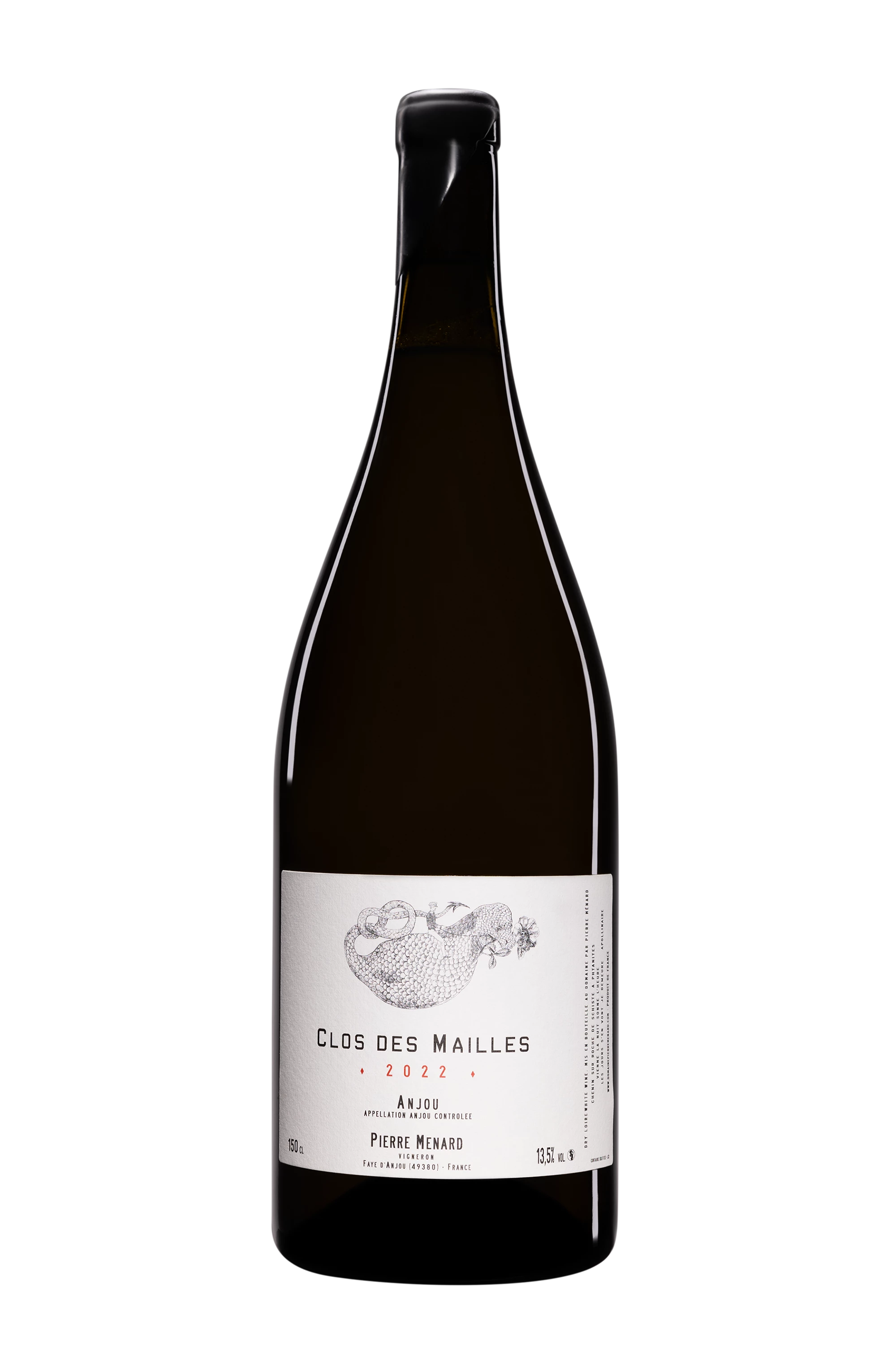 Domaine Pierre Ménard - Anjou "Le Clos des Mailles" Blanc 2022, 150cl