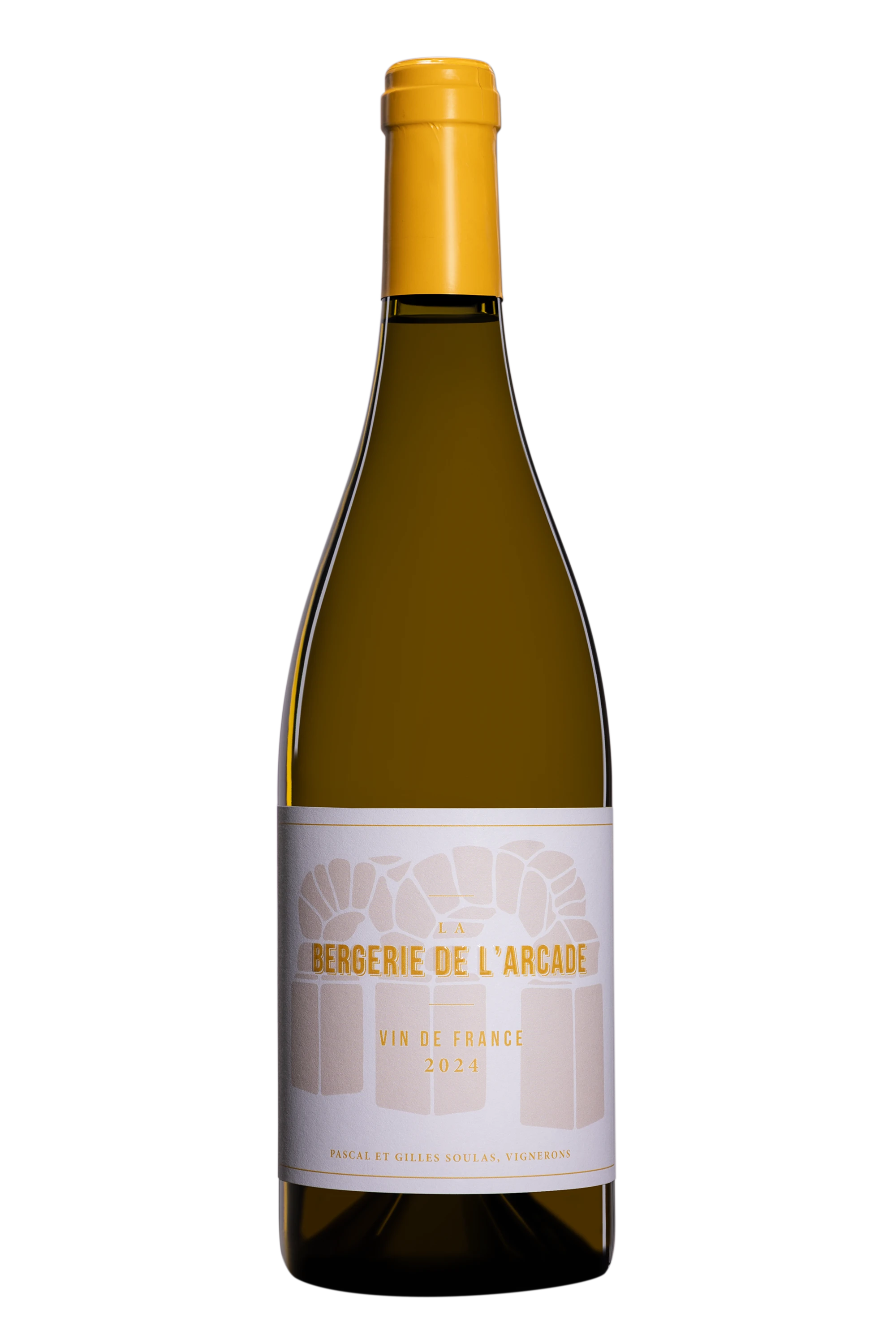 Domaine la Bergerie de l'Arcade - Vin de France Blanc 2024 14°, 75cl