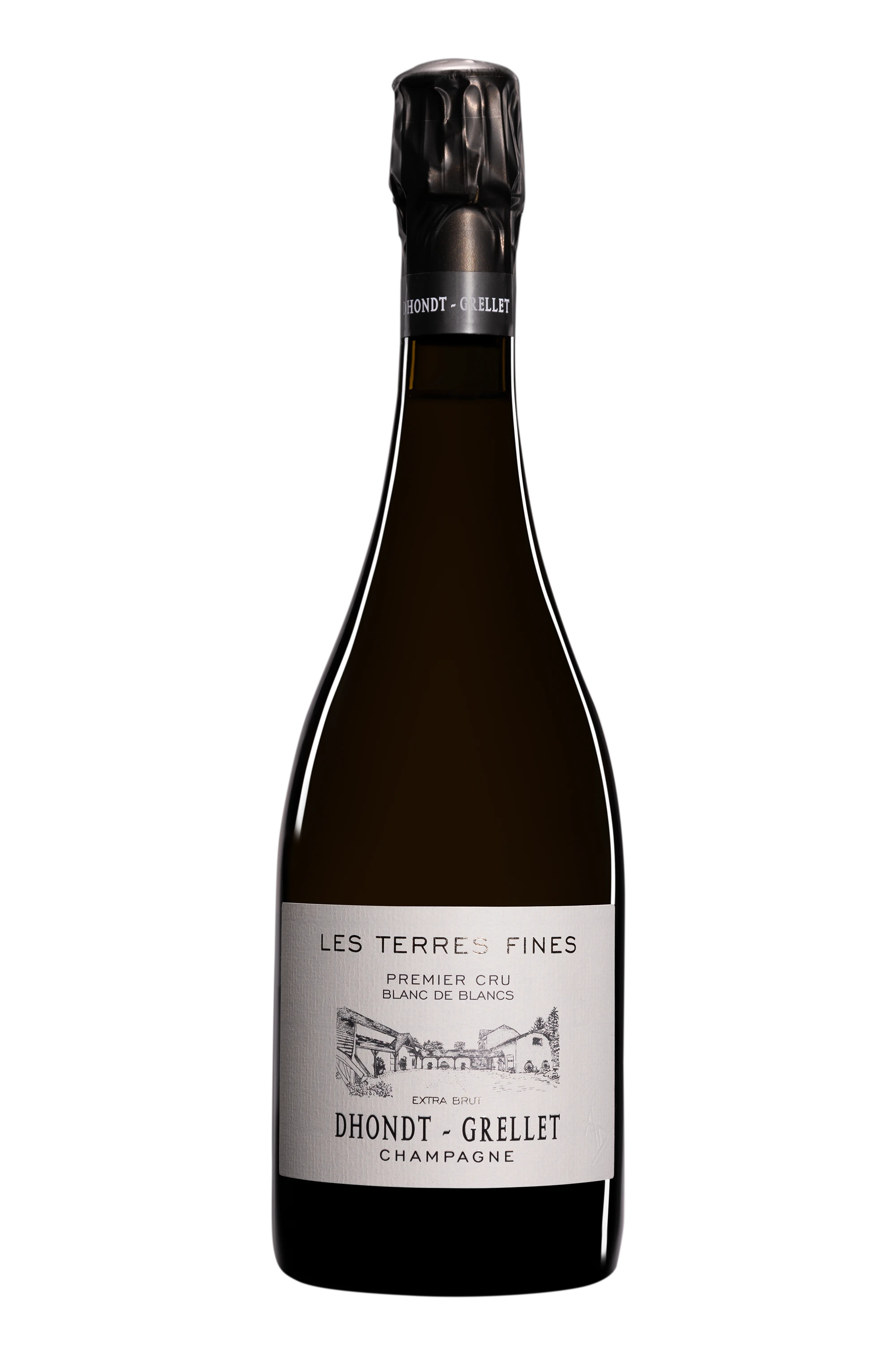 Domaine Dhondt-Grellet - Champagne Extra-Brut 1er Cru Blanc de Blancs "Les Terres Fines" Blanc Vendange 2022 Dégorgement 02.2025 12.5°, 75cl