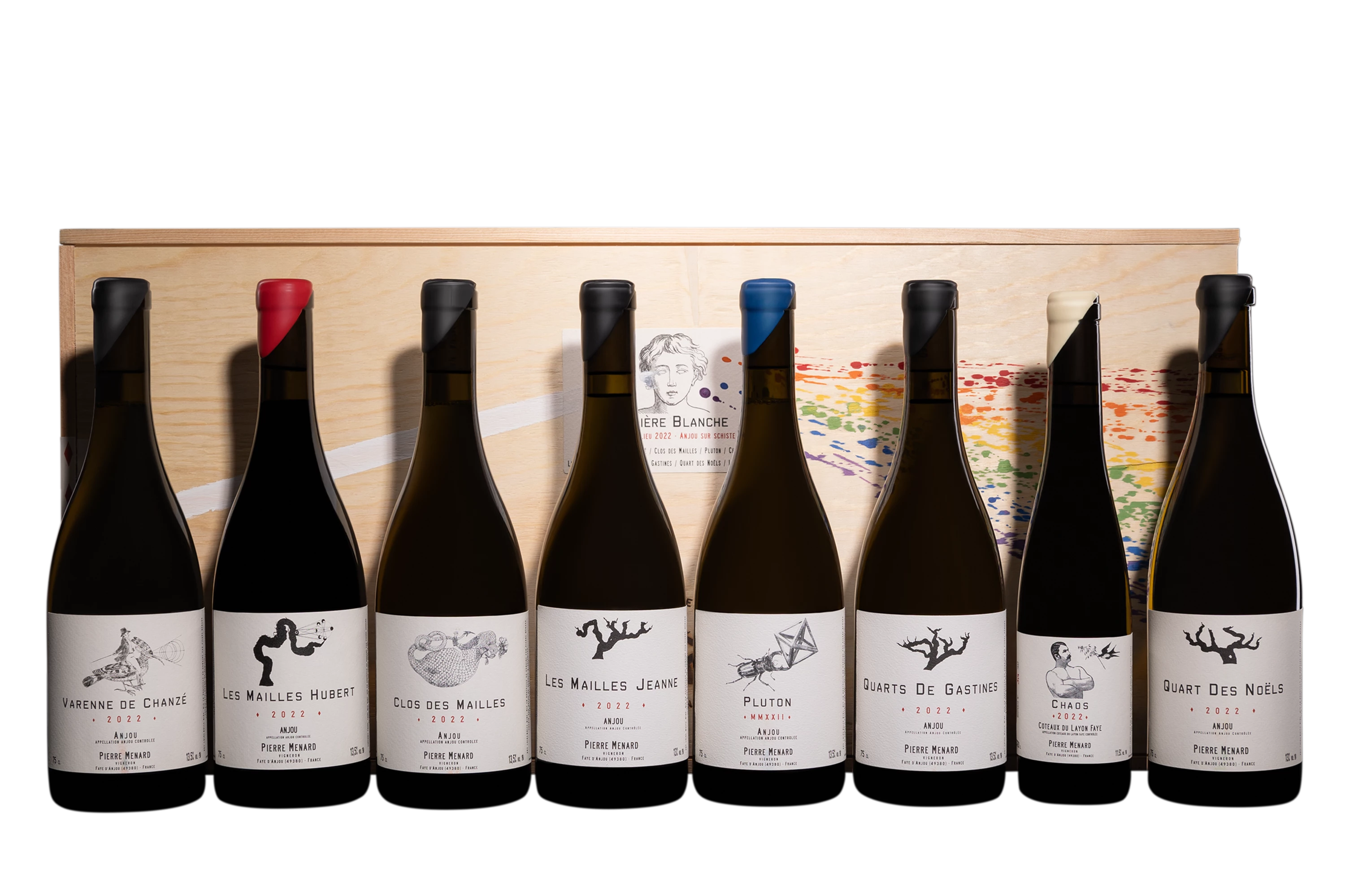 Domaine Pierre Ménard - Caisse Assortiment "Lumière Blanche" Rouge 2022 12°, 525cl