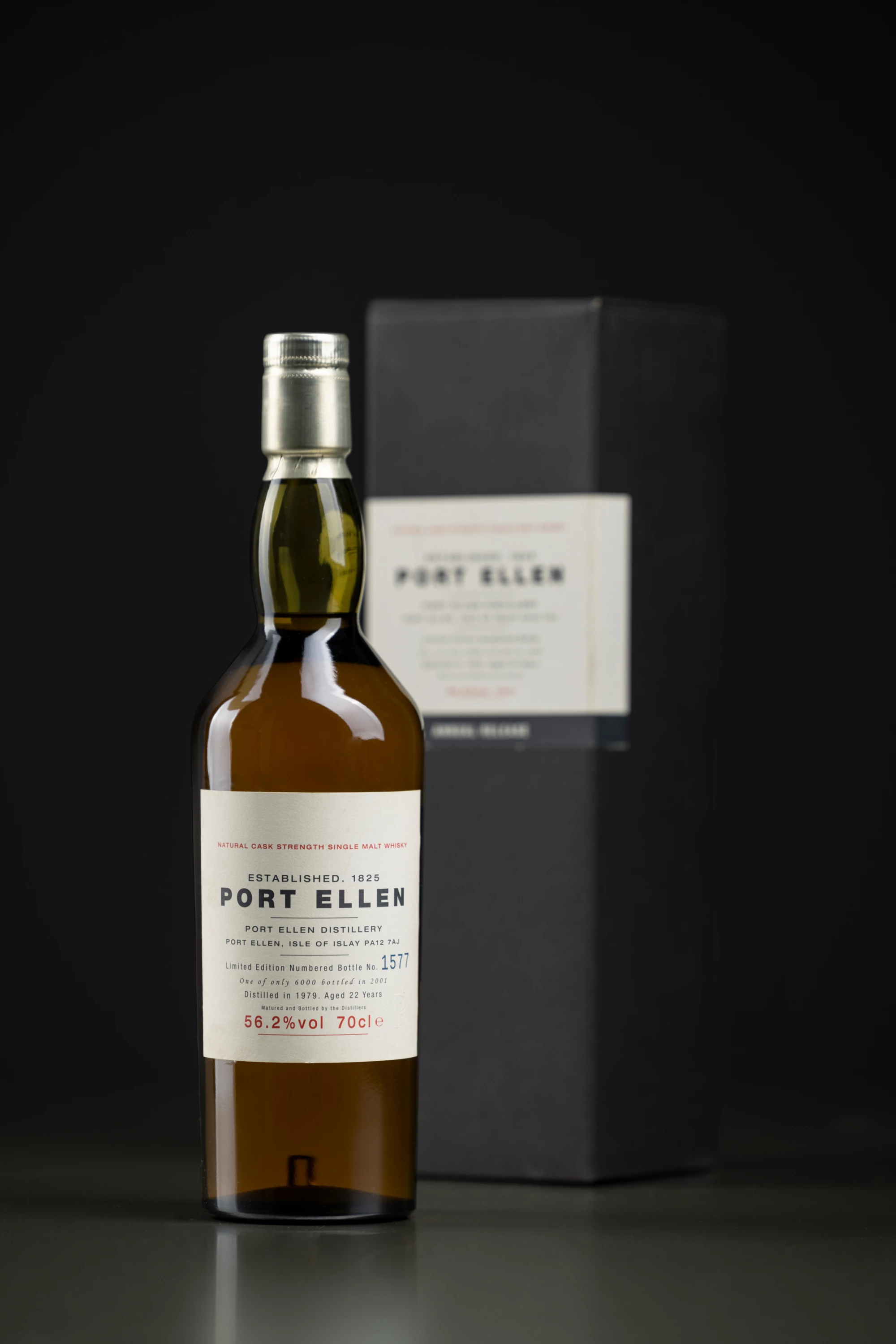 Port Ellen - Single Malt Scotch Whisky "22 Ans - 1st Release" 1979 56.2° Giftbox, 70cl