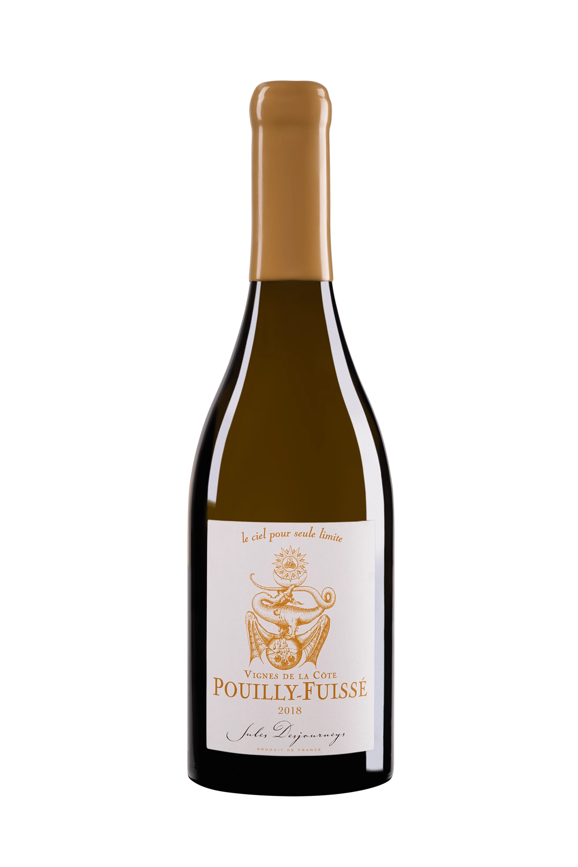 Domaine Jules Desjourneys - Pouilly-Fuissé "Vignes de la côte" Blanc 2018, 75cl