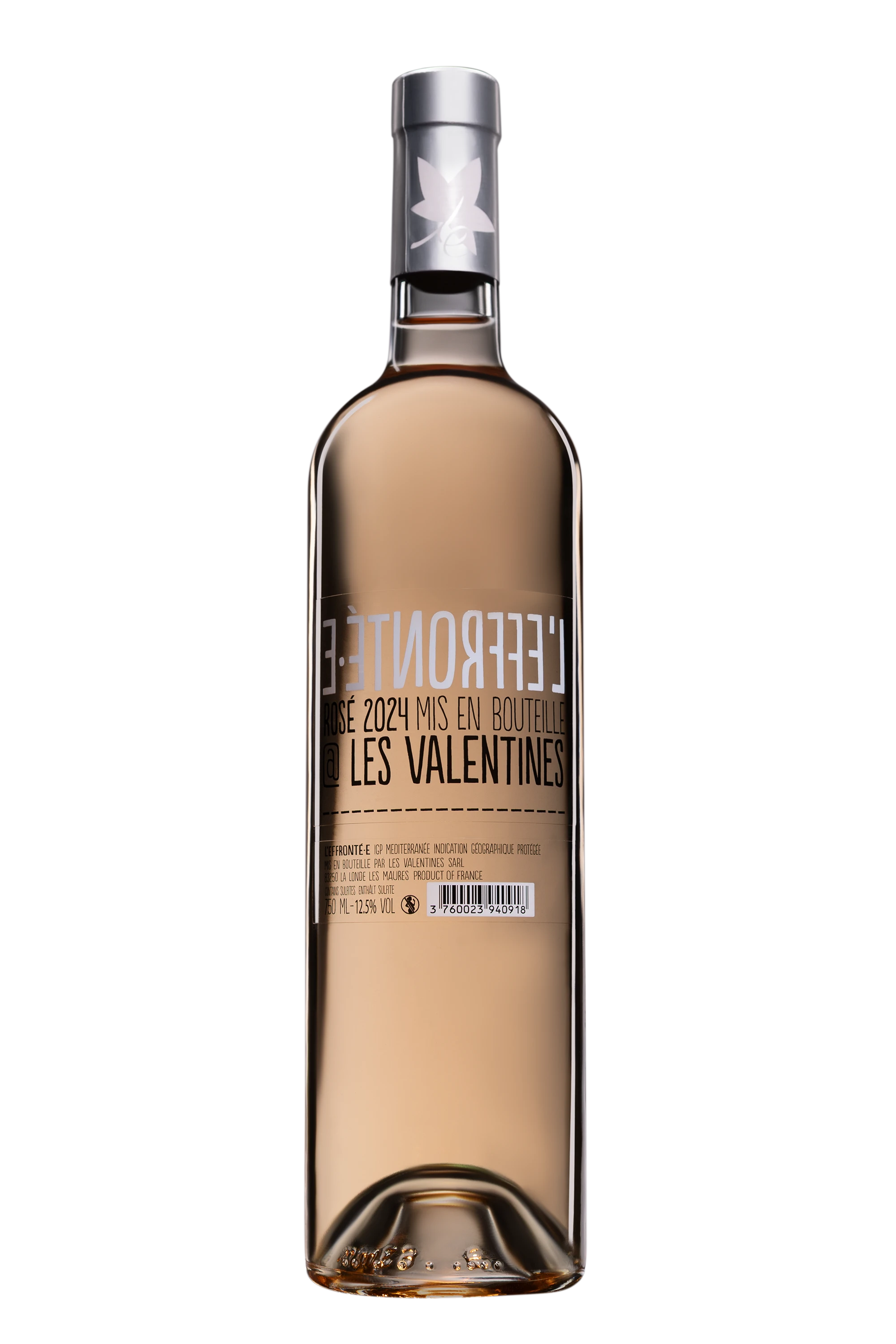 Château Les Valentines - Méditerranée "L'Éffronté.e" Rosé 2024 12.5°, 75cl