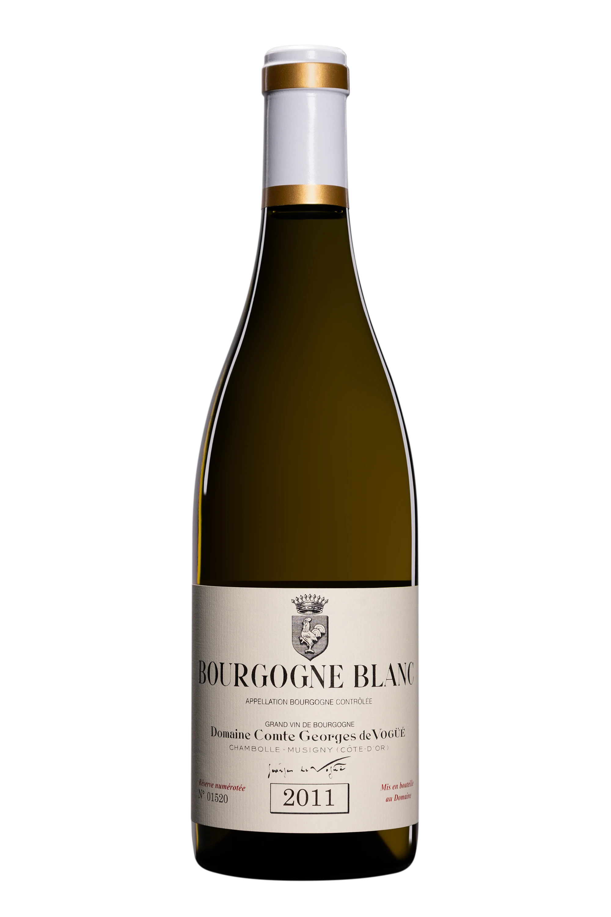 Domaine Comte Georges de Vogue - Bourgogne Blanc 2011 12.5°, 75cl