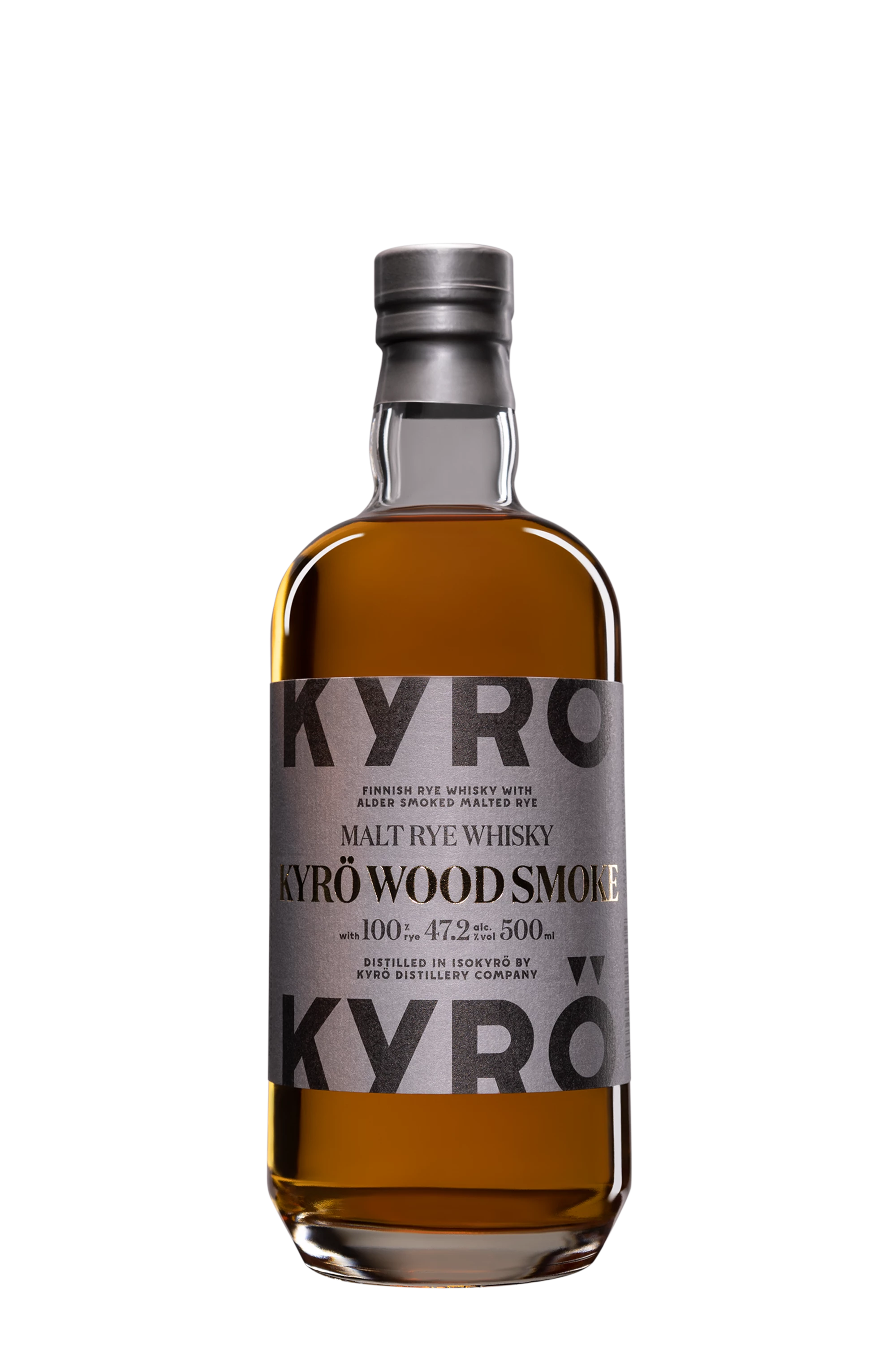 Kyro - Rye Malt Finnish Whisky "Wood Smoke Malt" 47.2°, 50cl