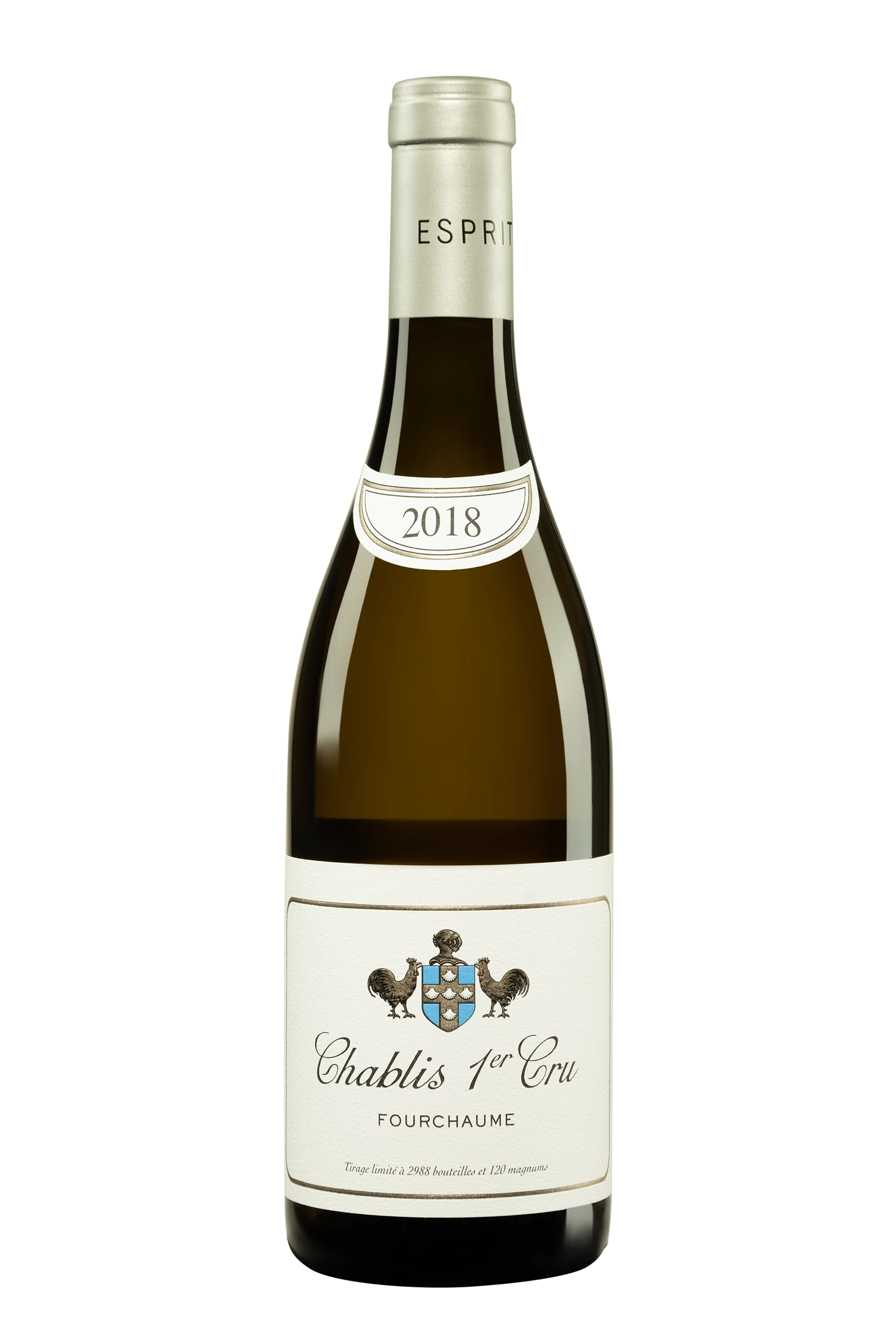 Esprit Leflaive - Chablis 1er Cru "Fourchaume" Blanc 2018, 75cl