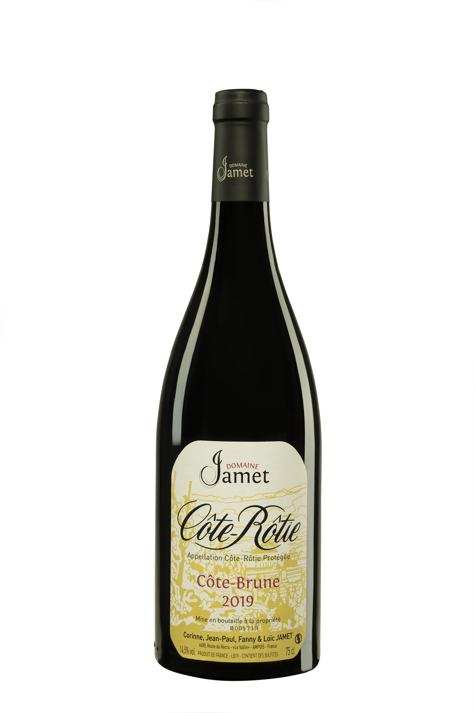 Domaine Jamet - Côte-Rotie "Côte Brune" Rouge 2019 14.5°, 75cl