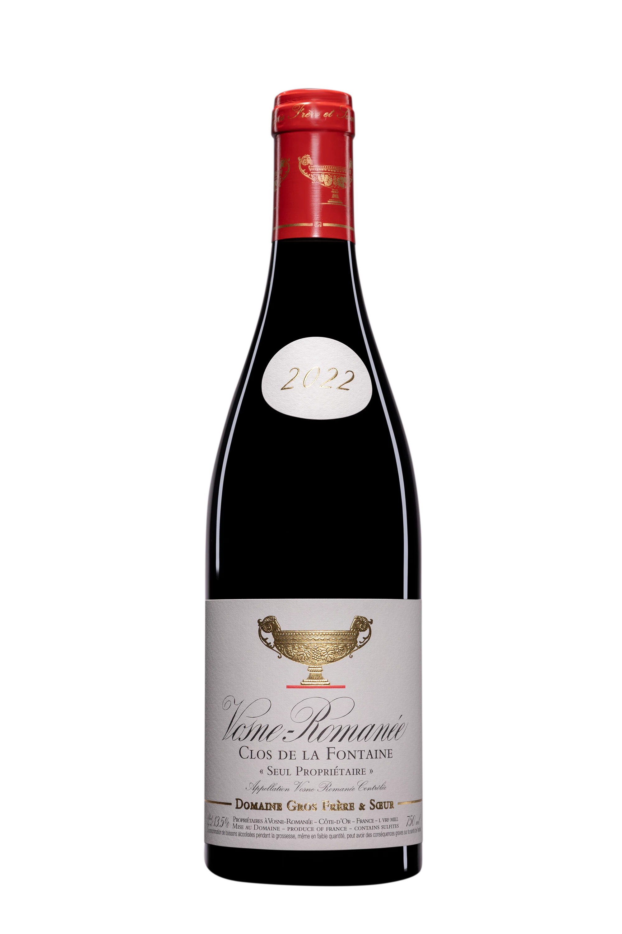 Domaine Gros Frère & Soeur - Vosne-Romanée Villages "Clos de la Fontaine" Rouge 2022 13.5°, 75cl