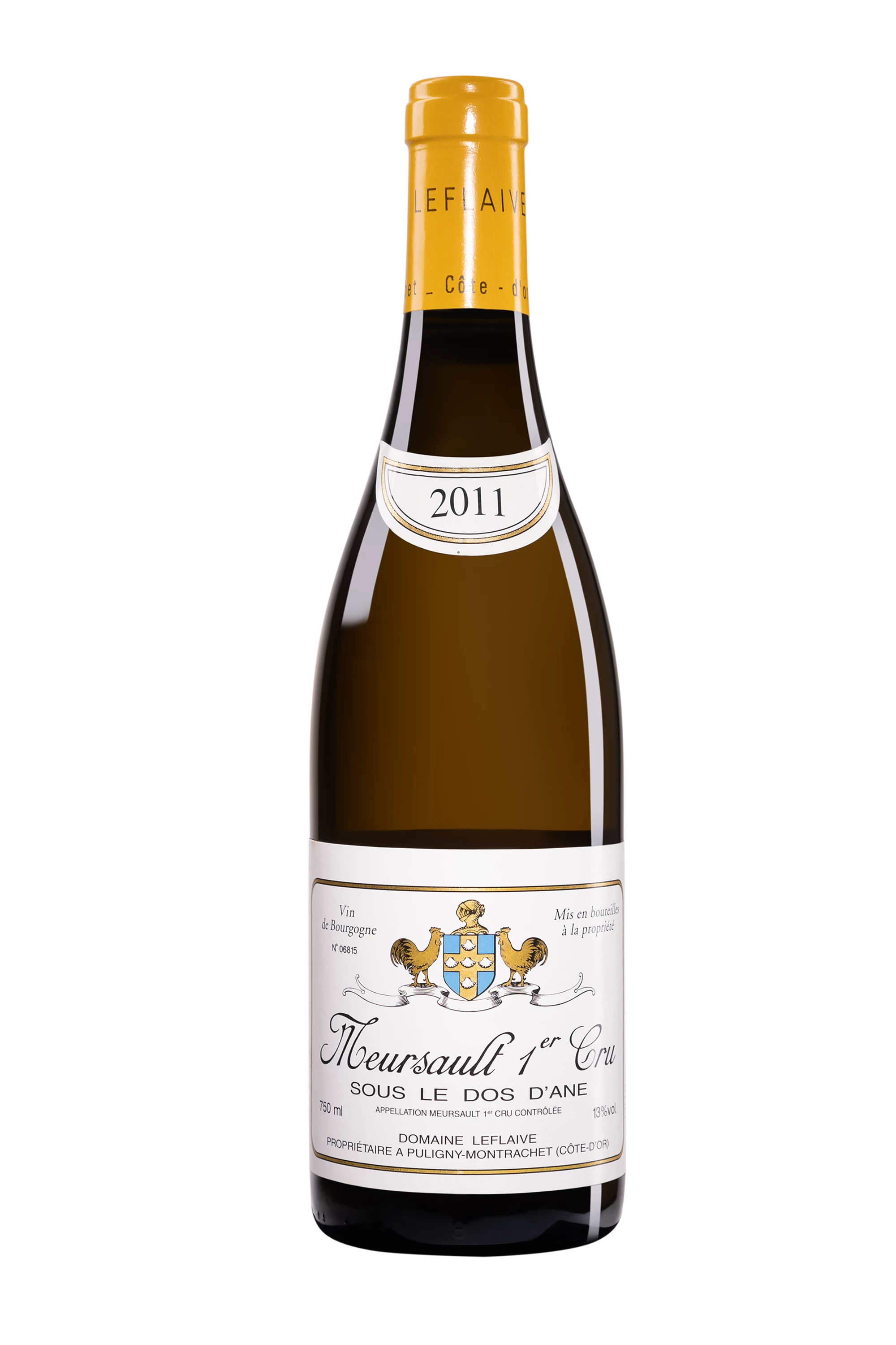 Domaine Anne-Claude Leflaive - Meursault 1er Cru "Sous le Dos d'Âne" Blanc 2011 13°, 75cl