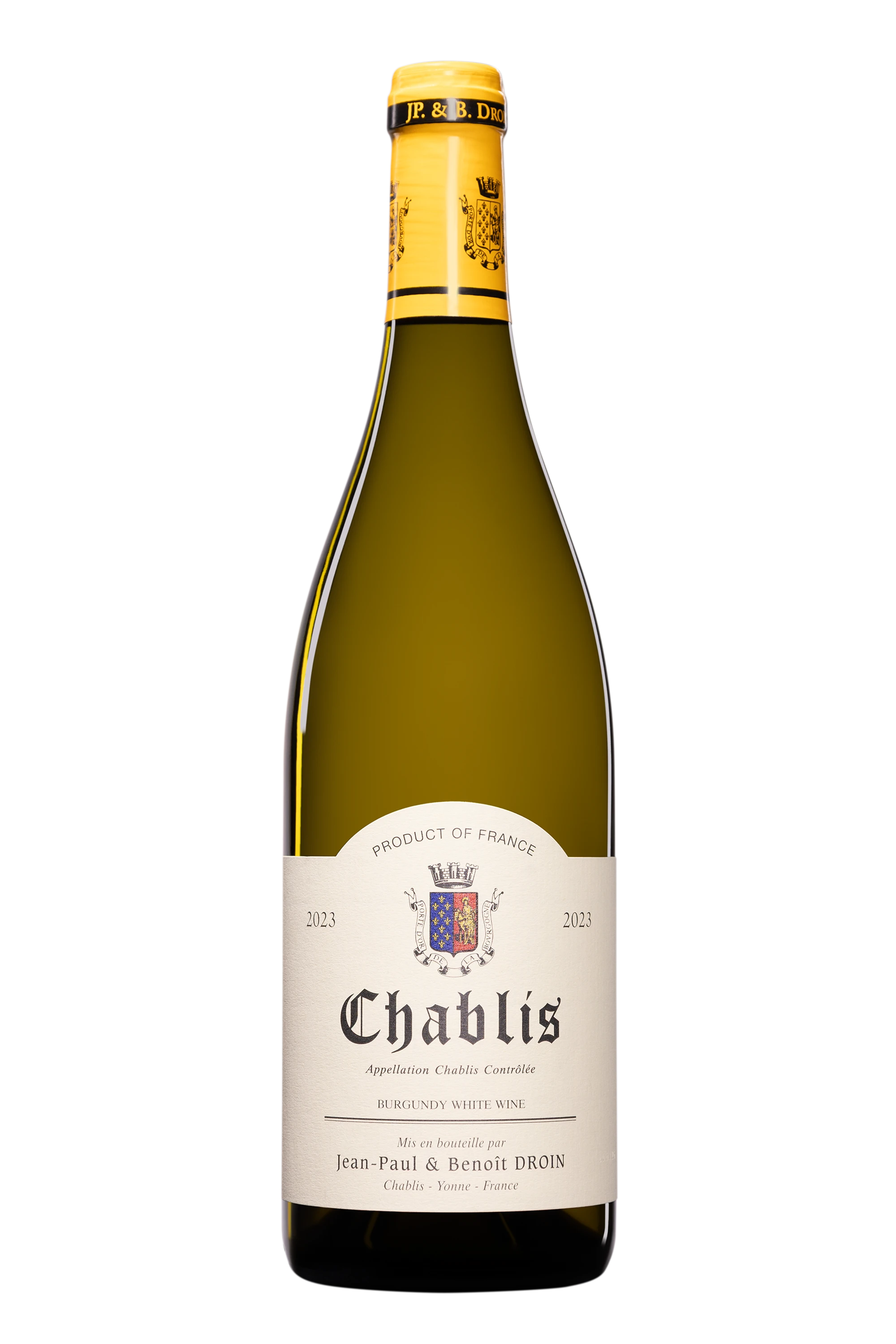 Jean-Paul & Benoit Droin - Chablis Villages Blanc 2023 12.5°, 75cl