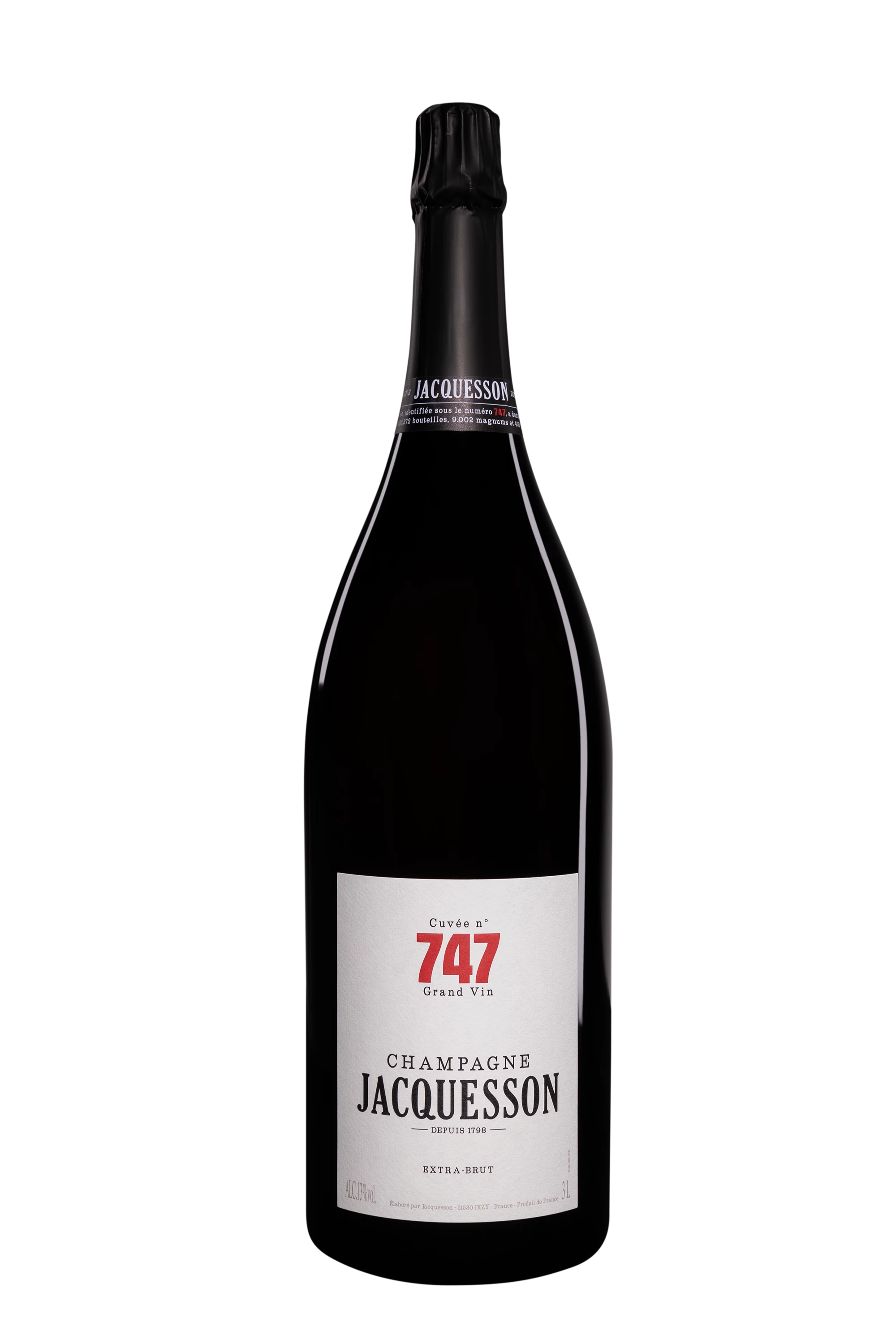 Domaine Jacquesson - Champagne Extra-Brut "747" Blanc NV 13°, 300cl