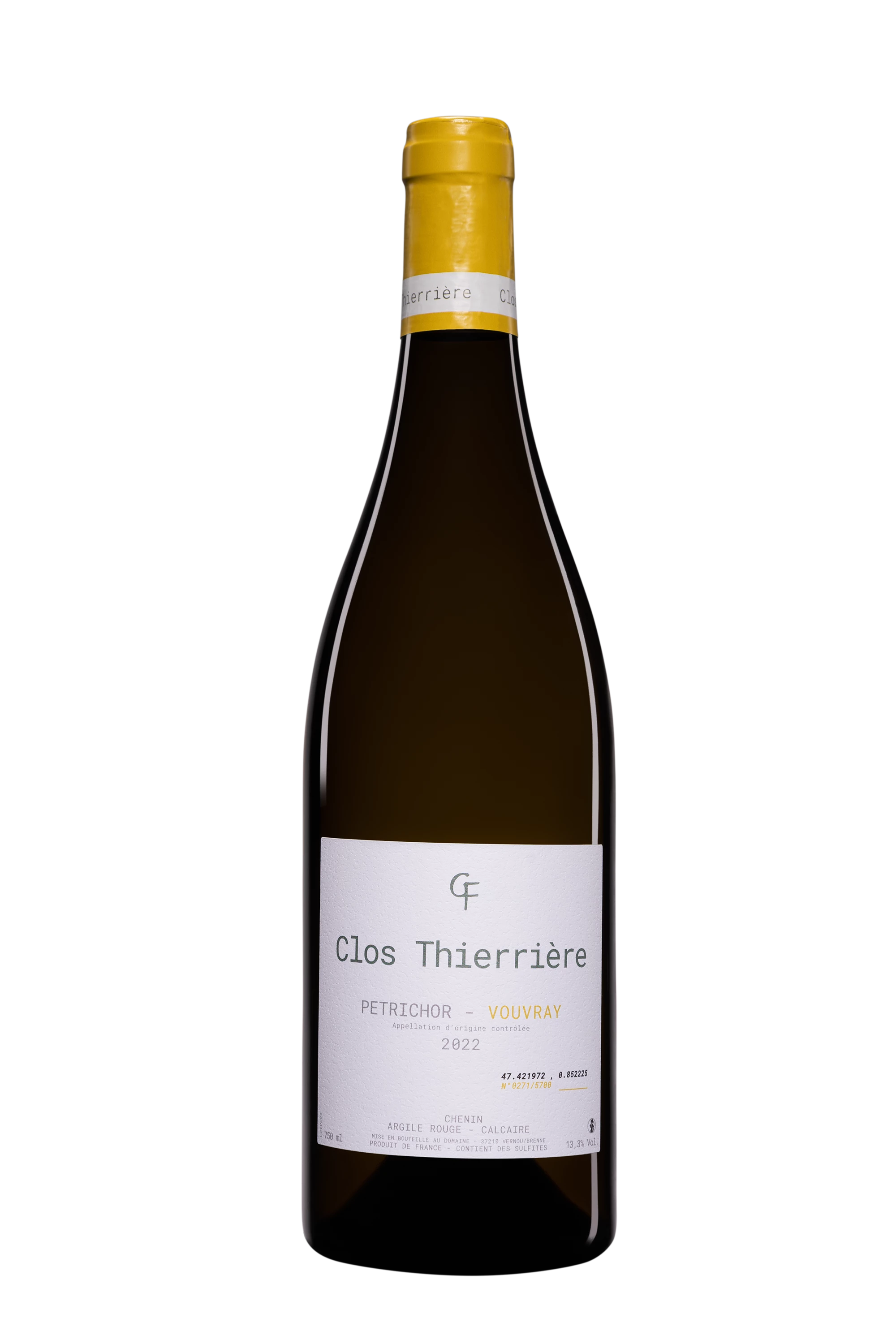 Clos Thierrière - Vouvray "Petrichoir" Blanc 2022, 75cl