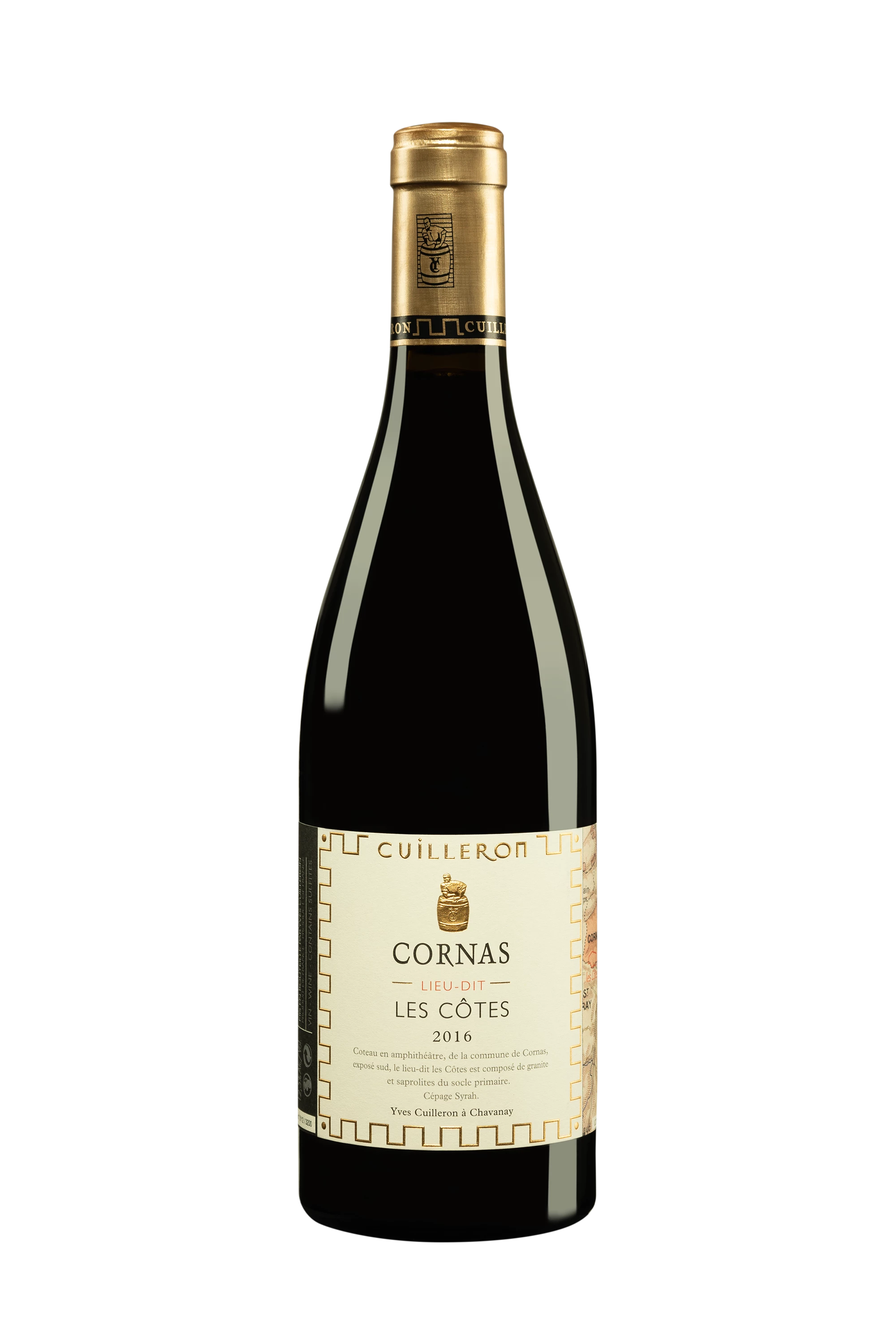 Domaine Yves Cuilleron - Cornas "Lieu-dit Les Côtes" Rouge 2016 12.5°, 75cl