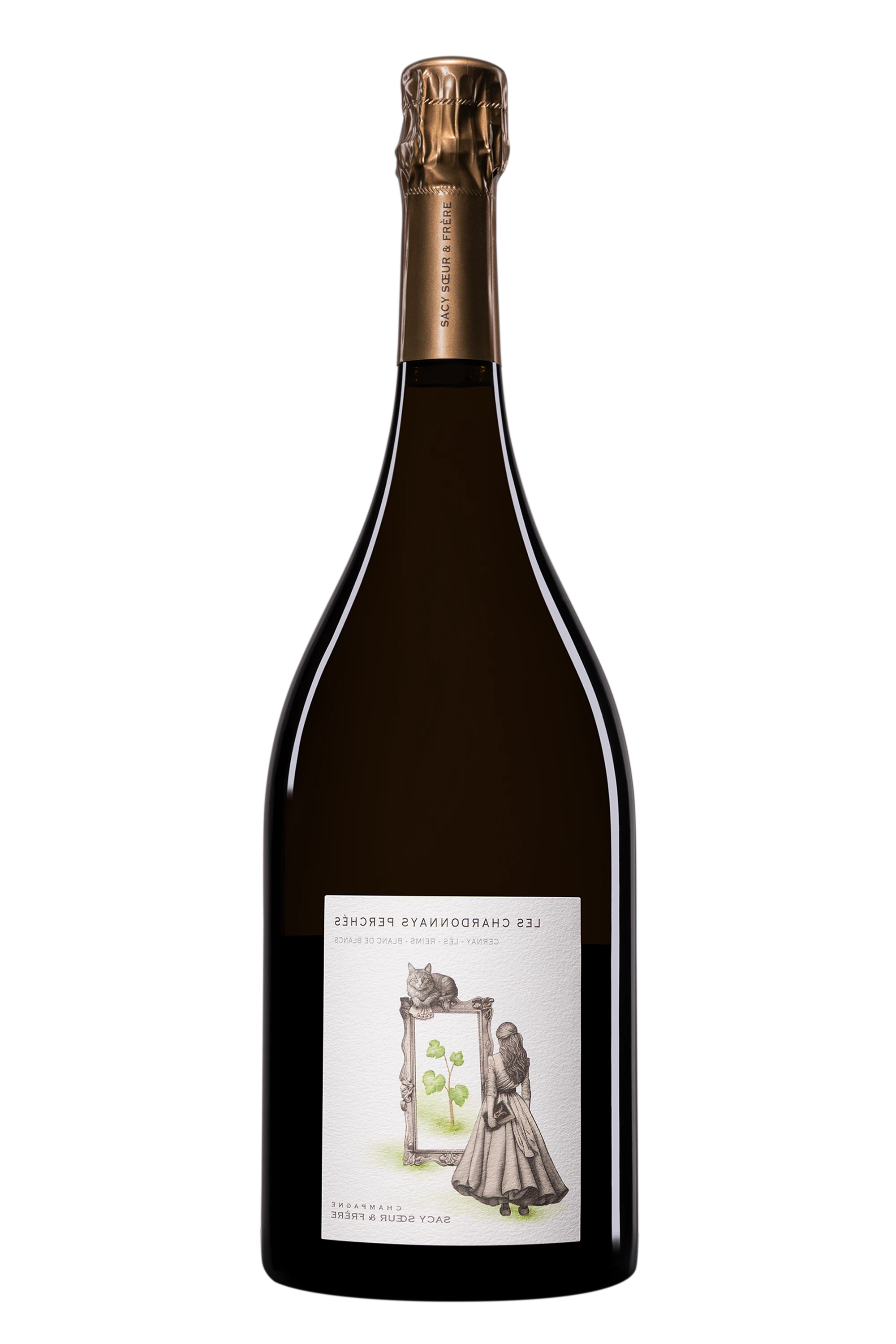Domaine Sacy Soeur & Frère - Champagne Brut Nature Grand Cru Blanc de Blancs "Les Chardonnays Perchés" Blanc Vendange 2023 Dégorgement 22 Apr. 2026 12°, 150cl
