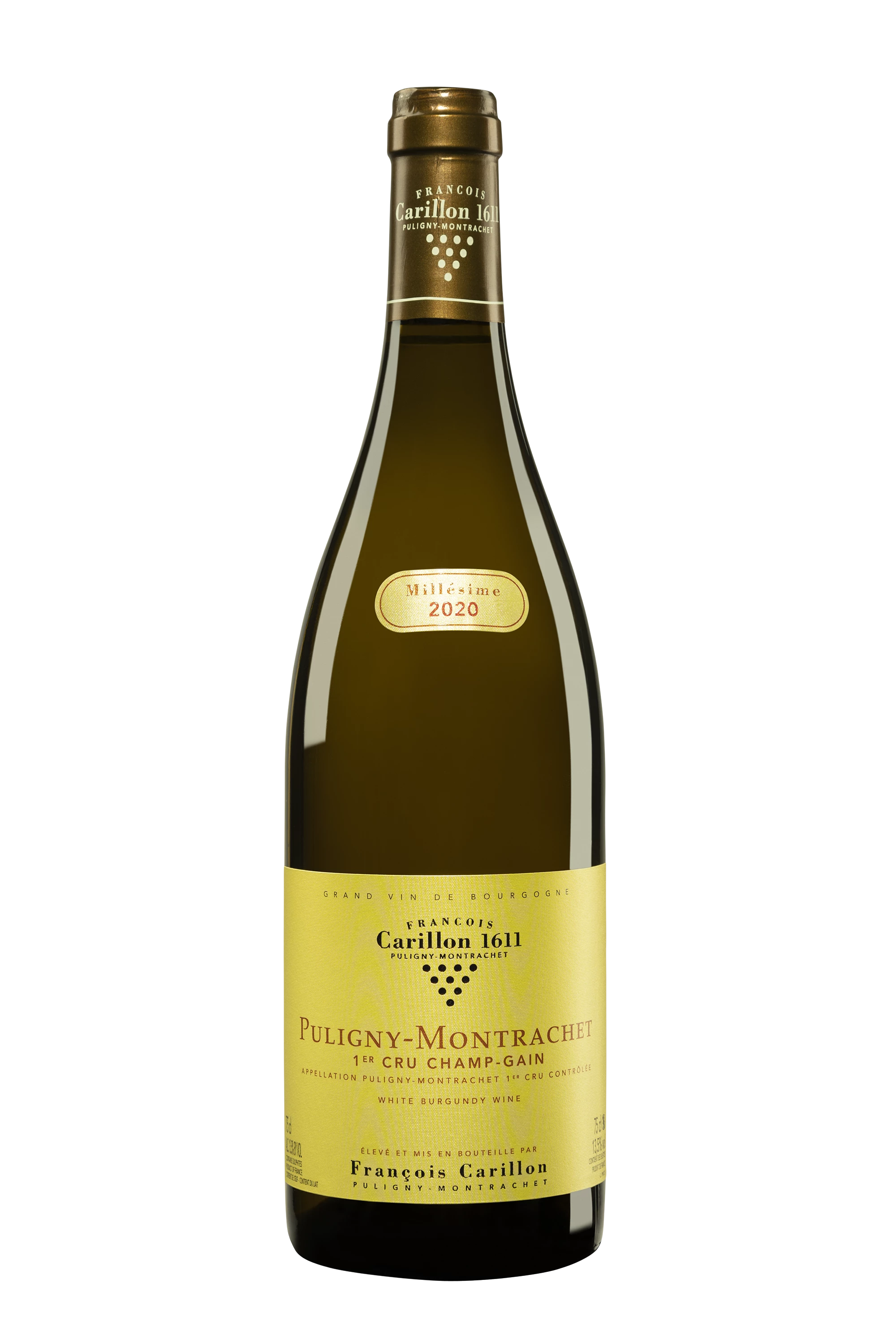 Domaine François Carillon - Puligny-Montrachet 1er Cru "Les Champs-Gain" Blanc 2020, 75cl