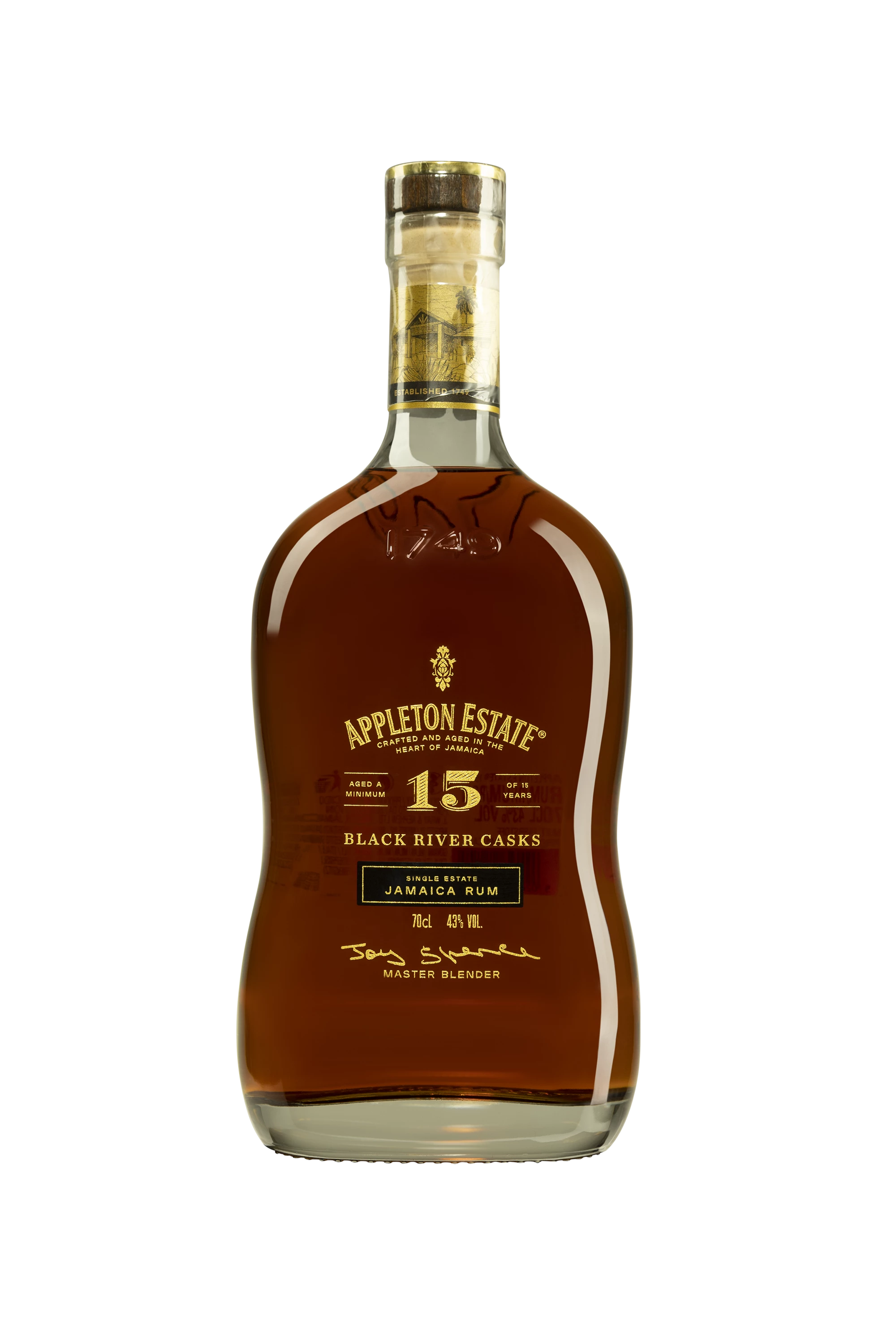 Appleton - Molasses Jamaican Rhum "15 Ans" Brun 43° Giftbox 70cl