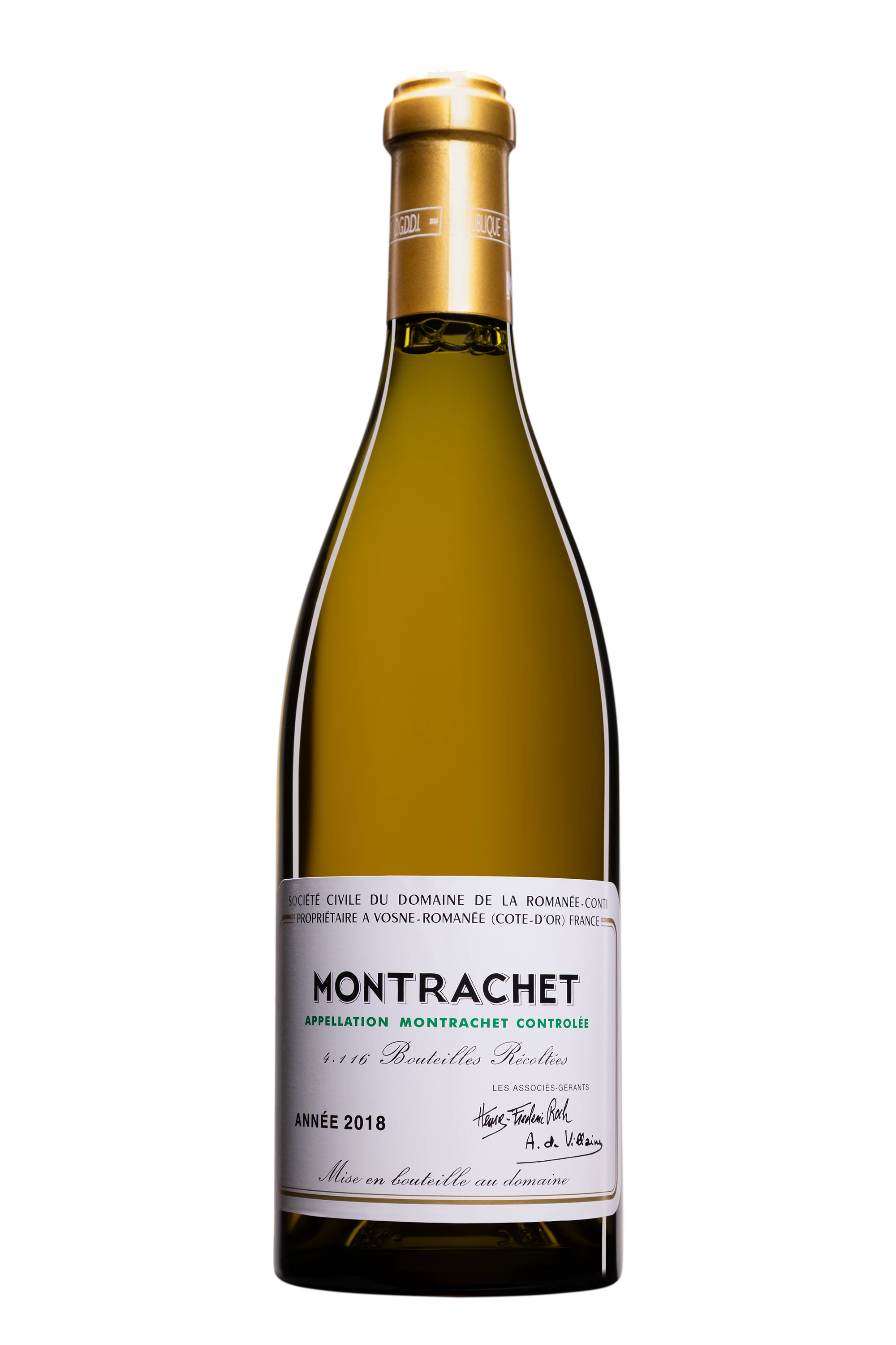 Domaine de la Romanée Conti - Montrachet Grand Cru Blanc 2018 14°, 75cl