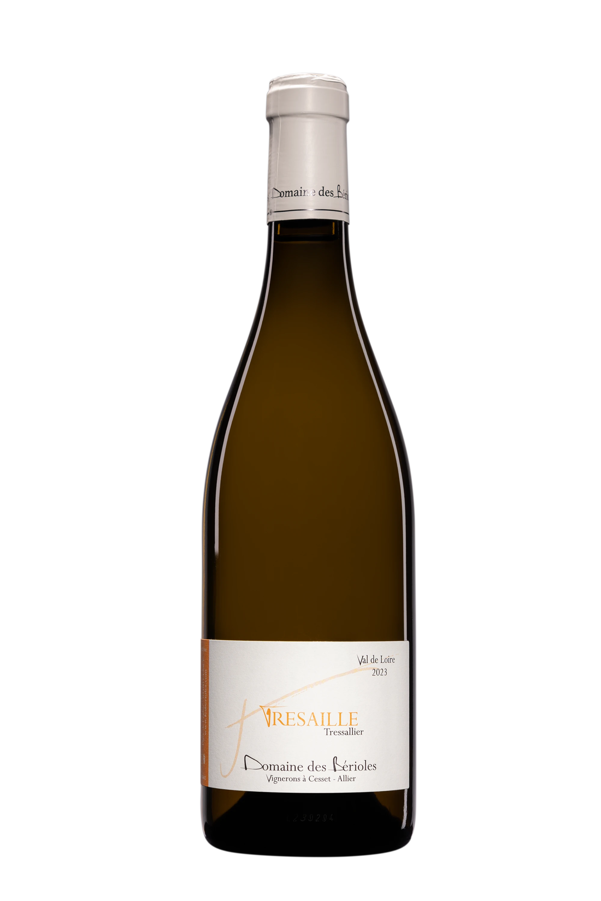 Domaine des Bérioles - Val de Loire "Tressaille" Blanc 2023, 75cl