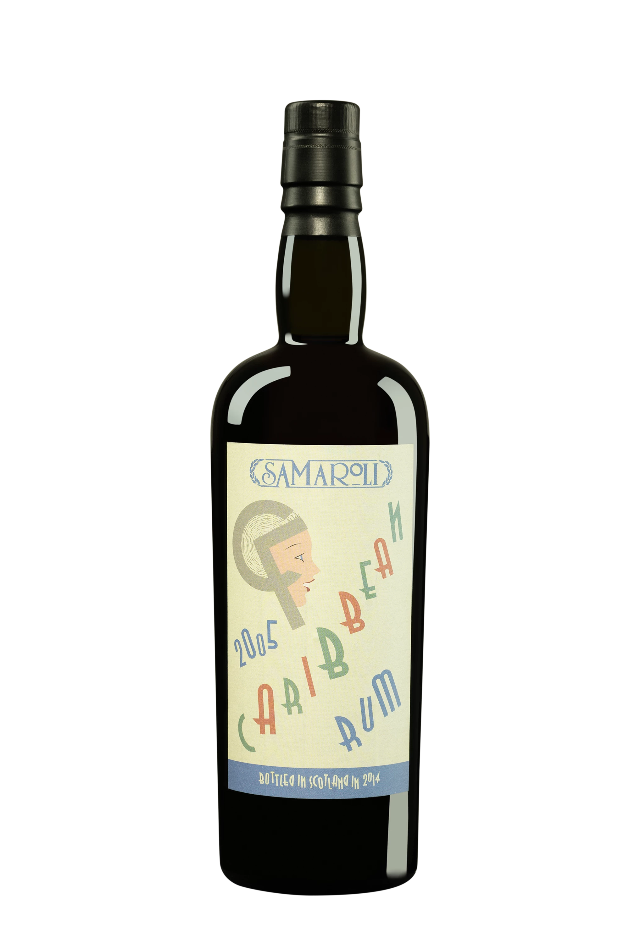 Samaroli - Molasses Rhum "Caribbean Rum - Release 2014" Brun 2005 45° Giftbox, 70cl