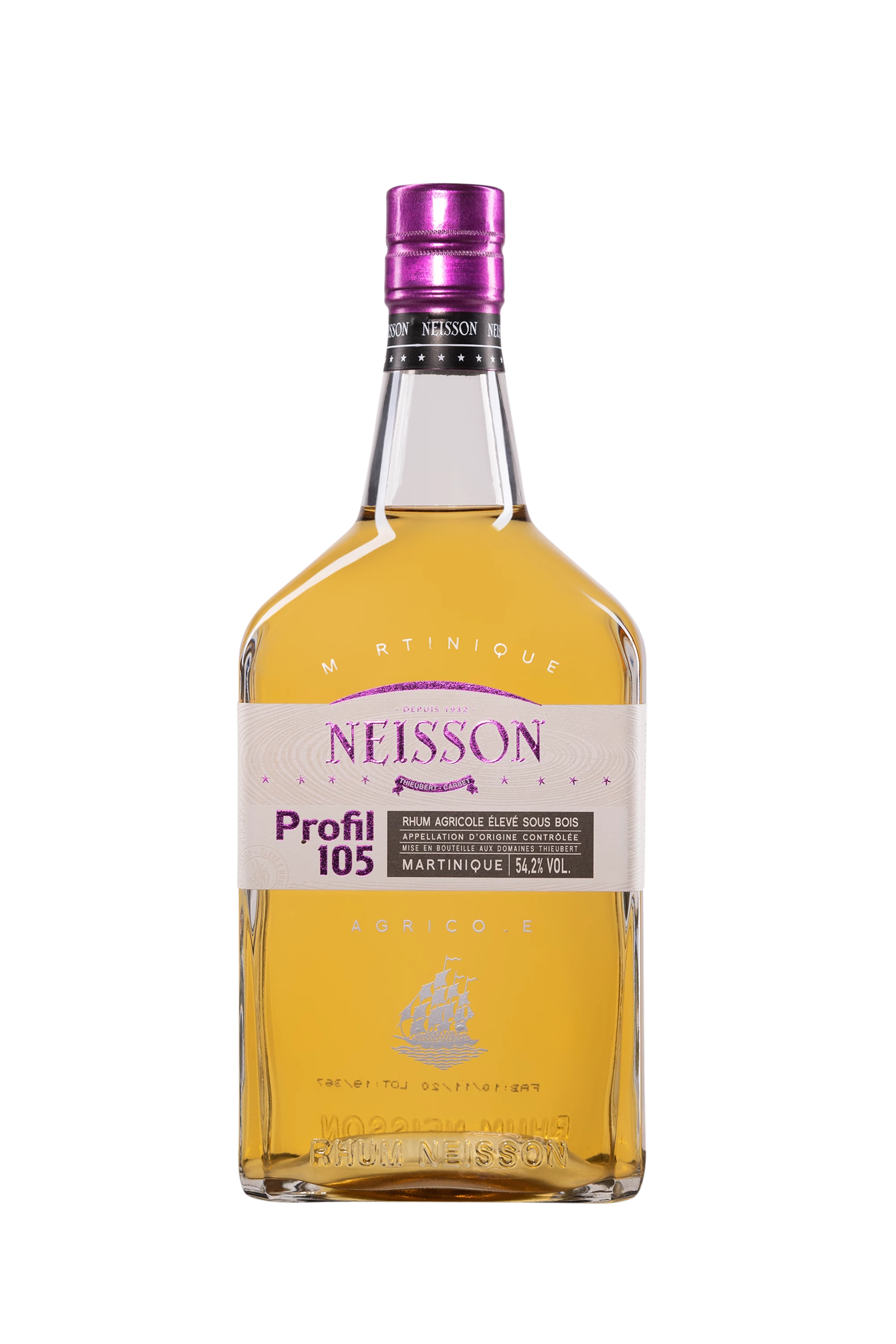 Neisson - Rhum Agricole de Martinique "Profil 105" Brun 54.2° Giftbox, 70cl