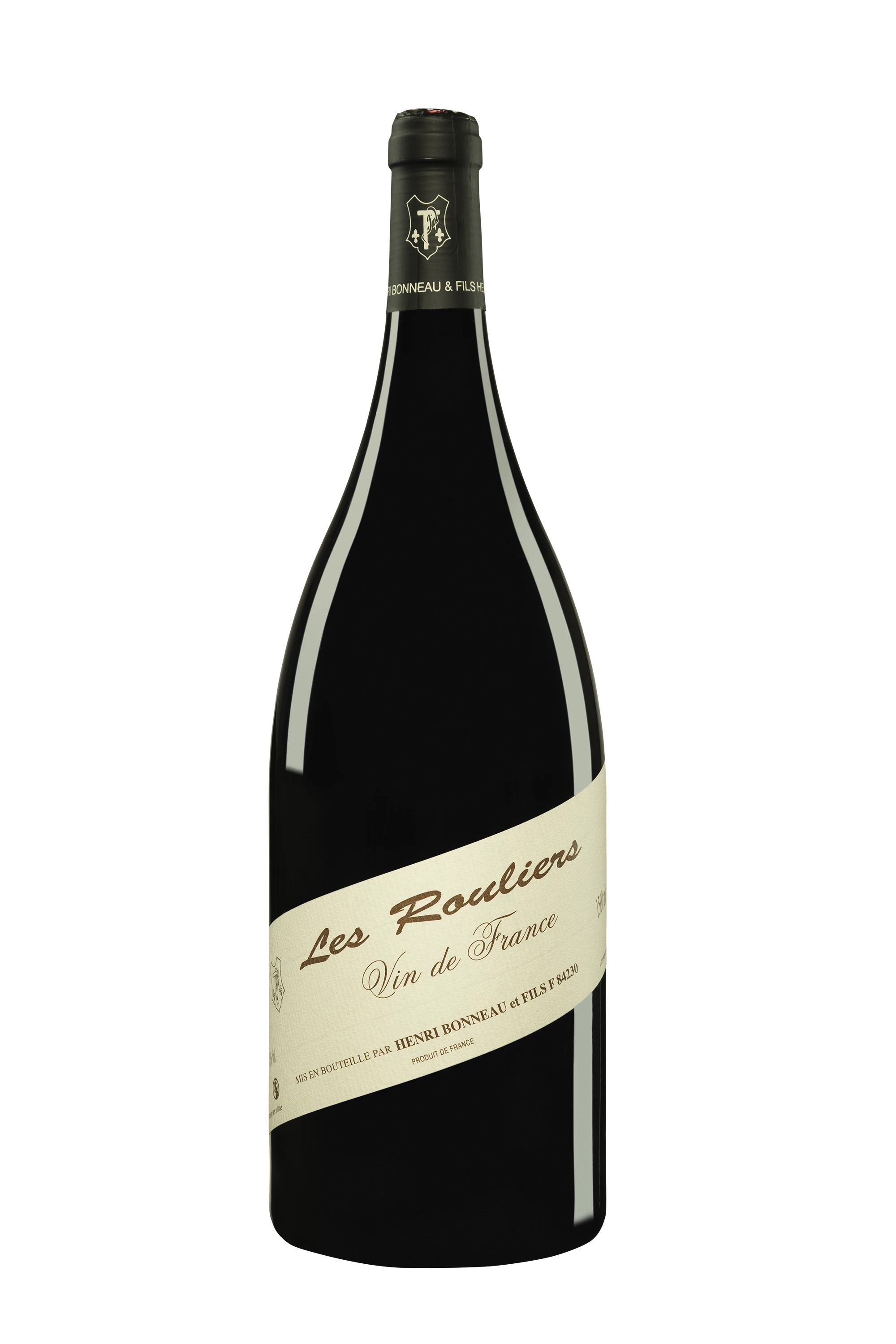 Domaine Henri Bonneau - Vin de France "Les Rouliers" Rouge Batch 0919 15° Silk paper, 150cl