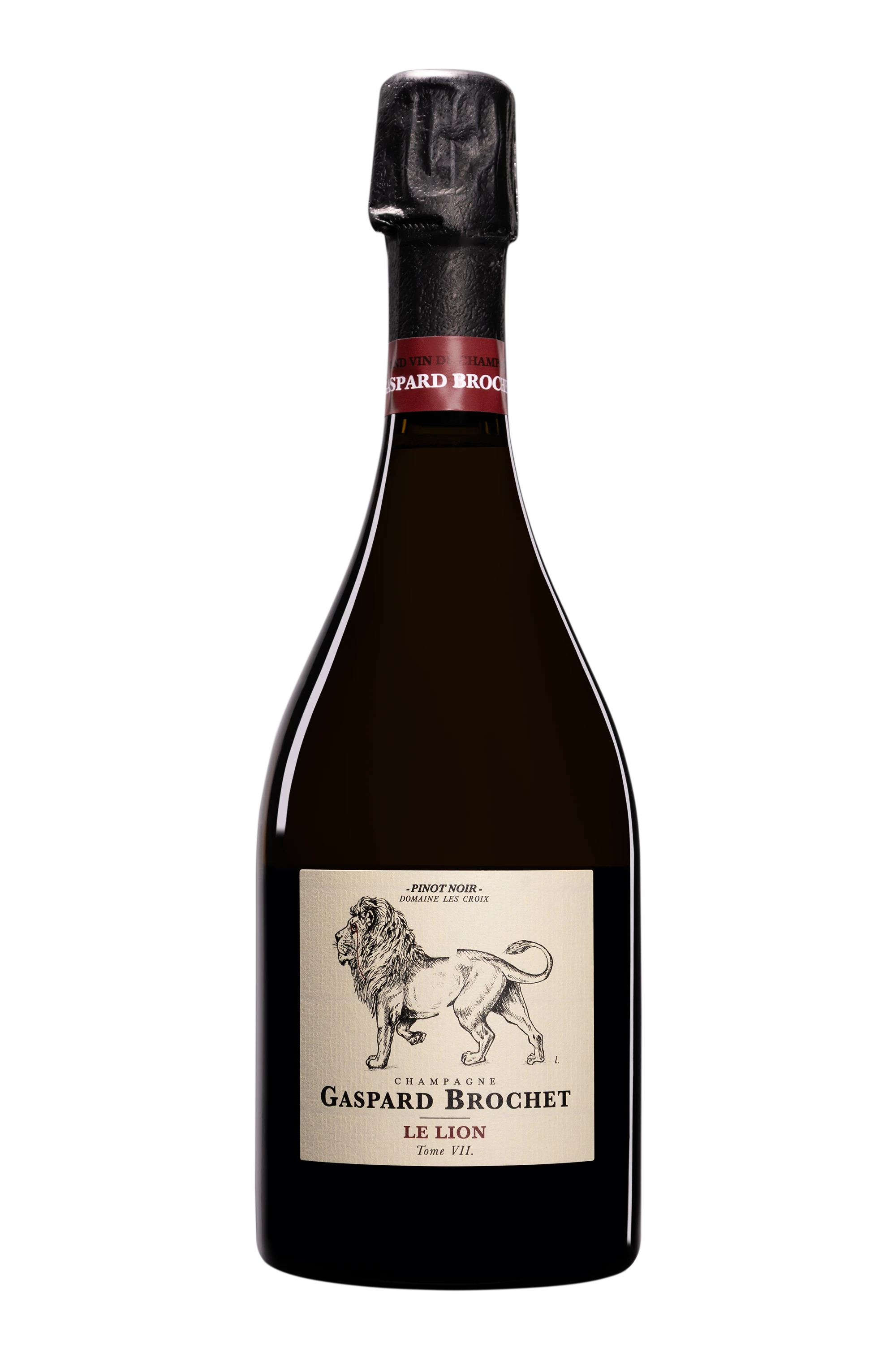 Domaine Gaspard Brochet - Champagne Extra-Brut Blanc de Noirs "Le Lion - Tome VII" Blanc NV Dégorgement 16 Jan. 2026 12.5°, 75cl