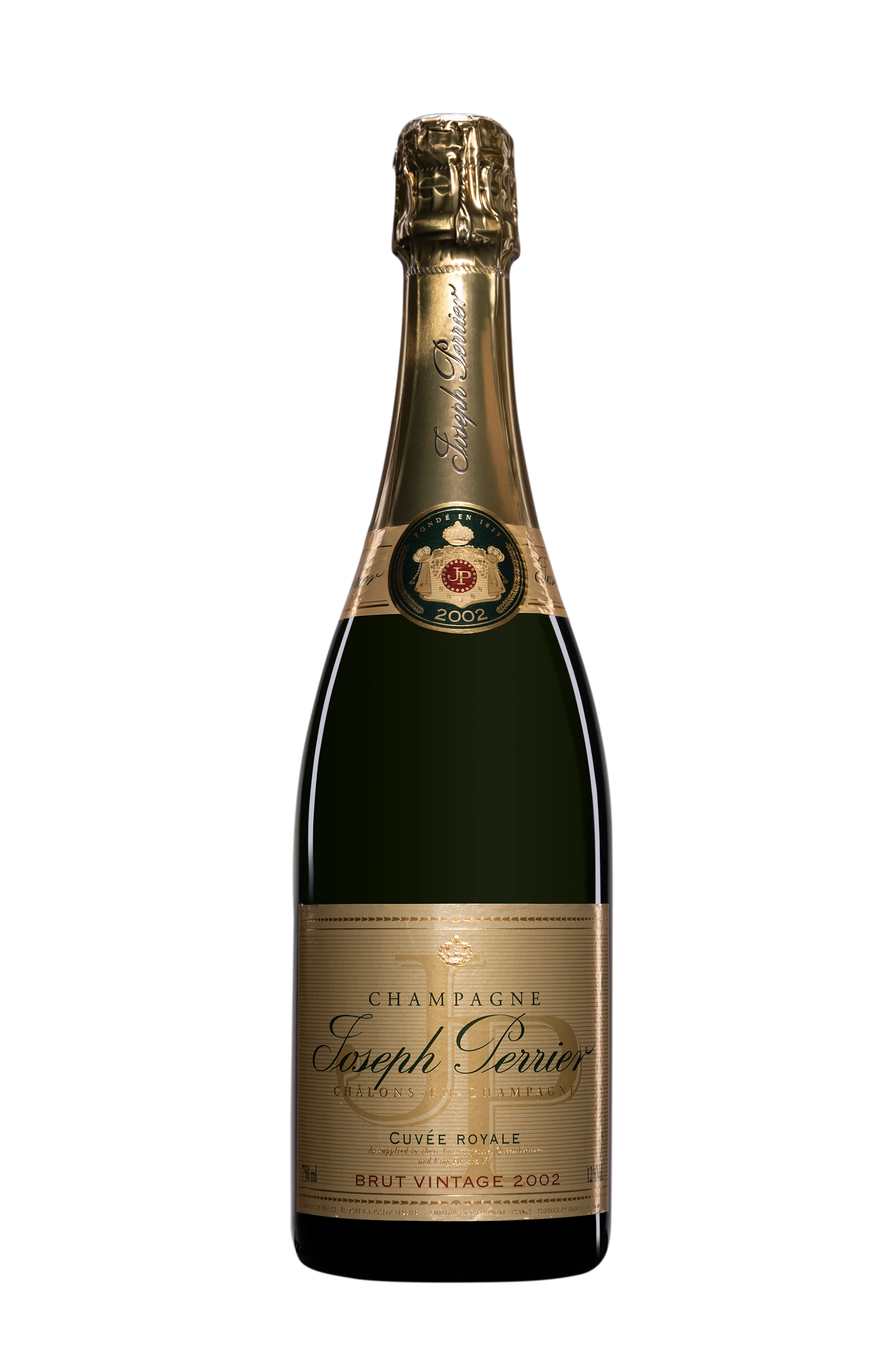 Maison Joseph Perrier - Champagne Brut Millésimé "Cuvée Royale" Blanc 2002 12°, 75cl