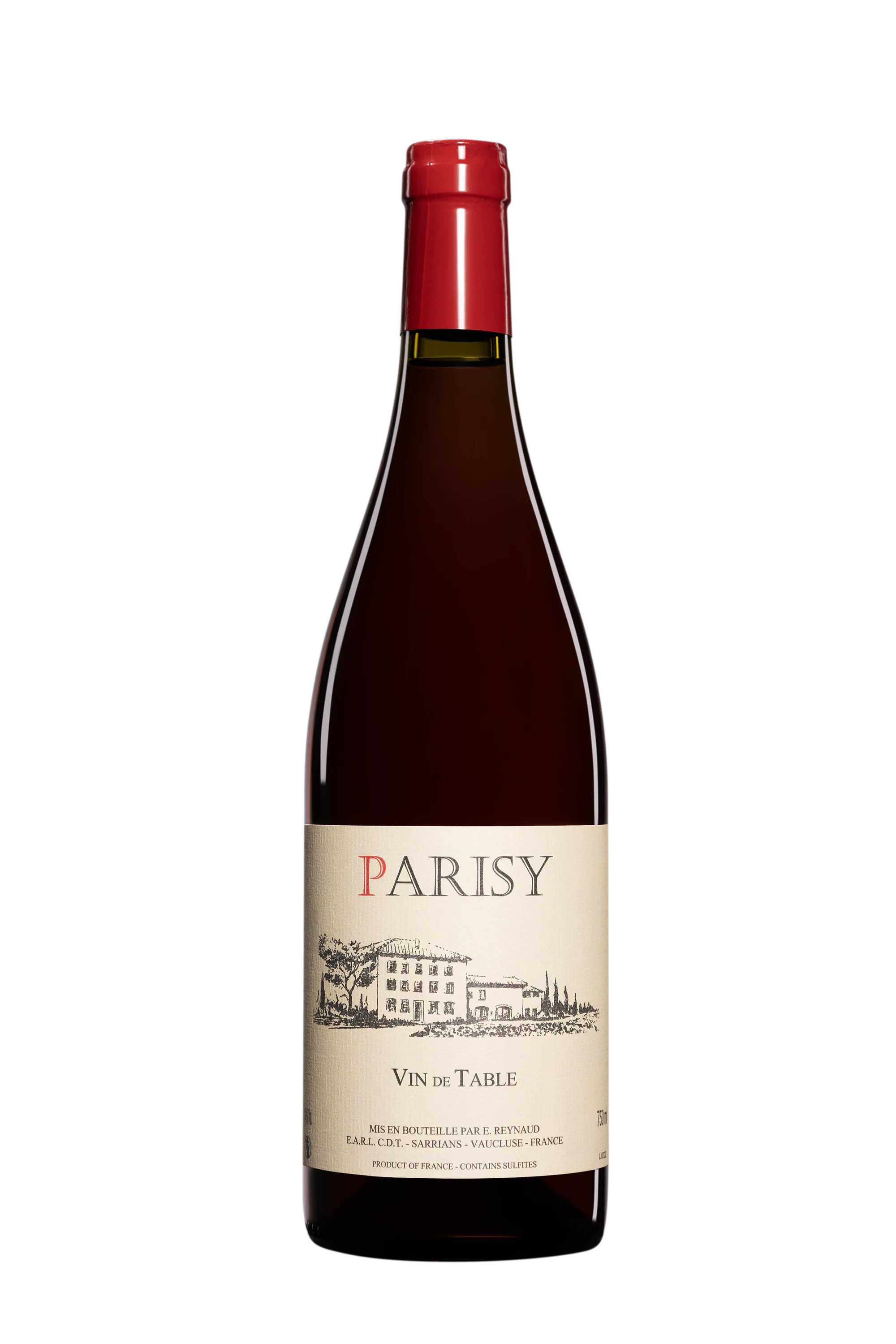 Domaine des Tours - Vin de France "Parisy" Rosé NV 14°, 75cl